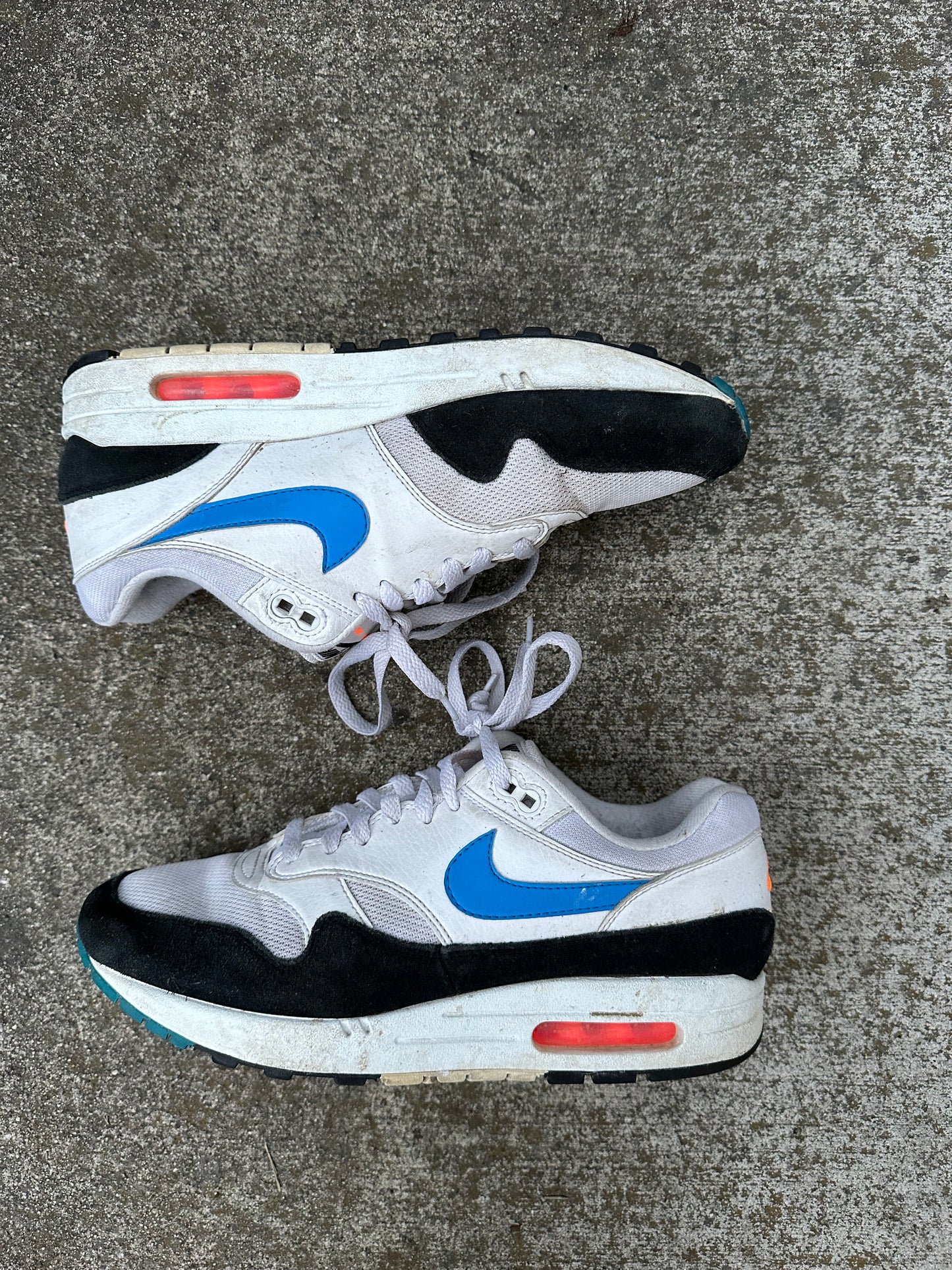 Nike Air Max 1 Photo Blue Shoes - 9