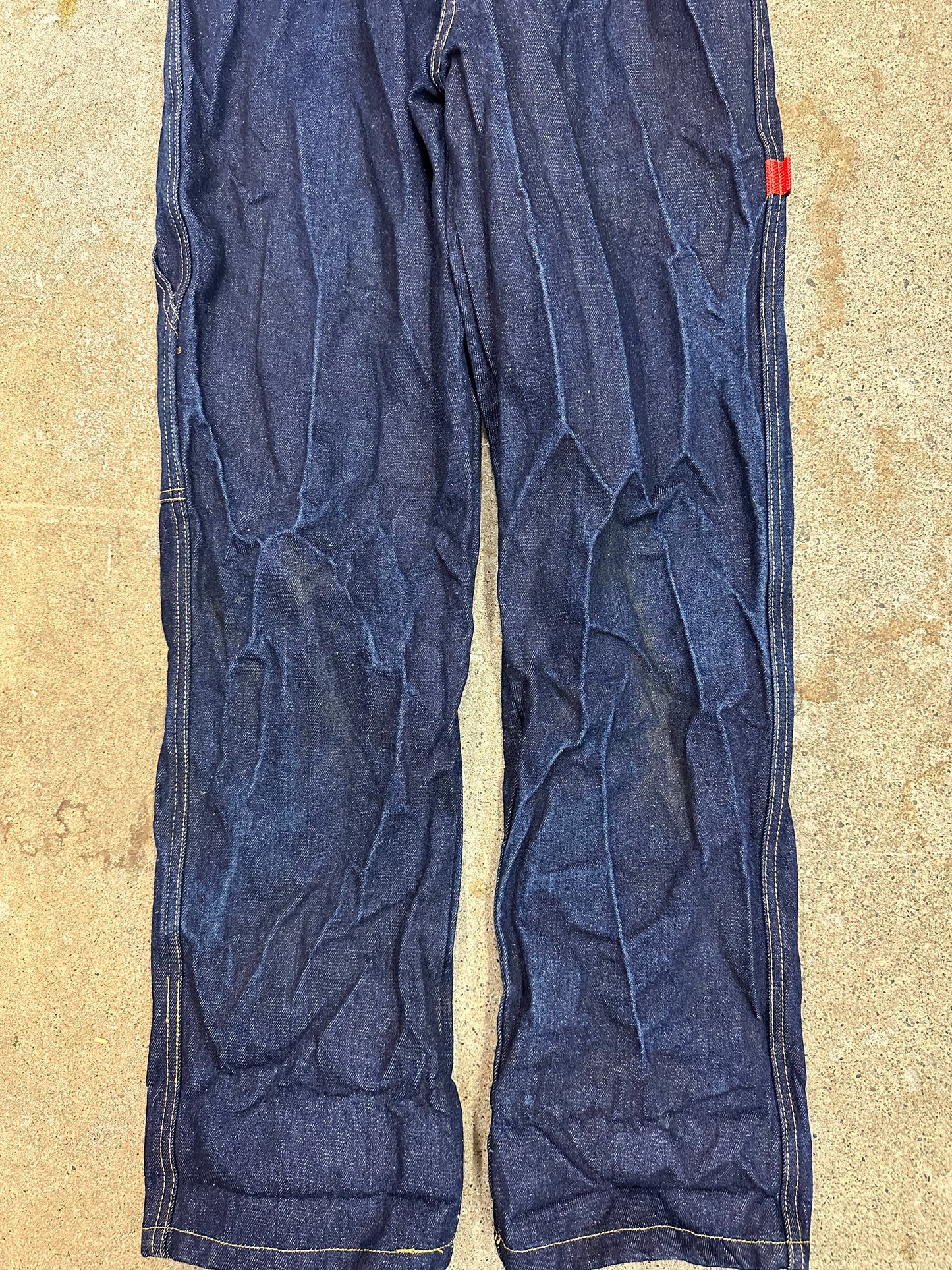 80s King Strap Carpenter Darkwash Jeans - 30