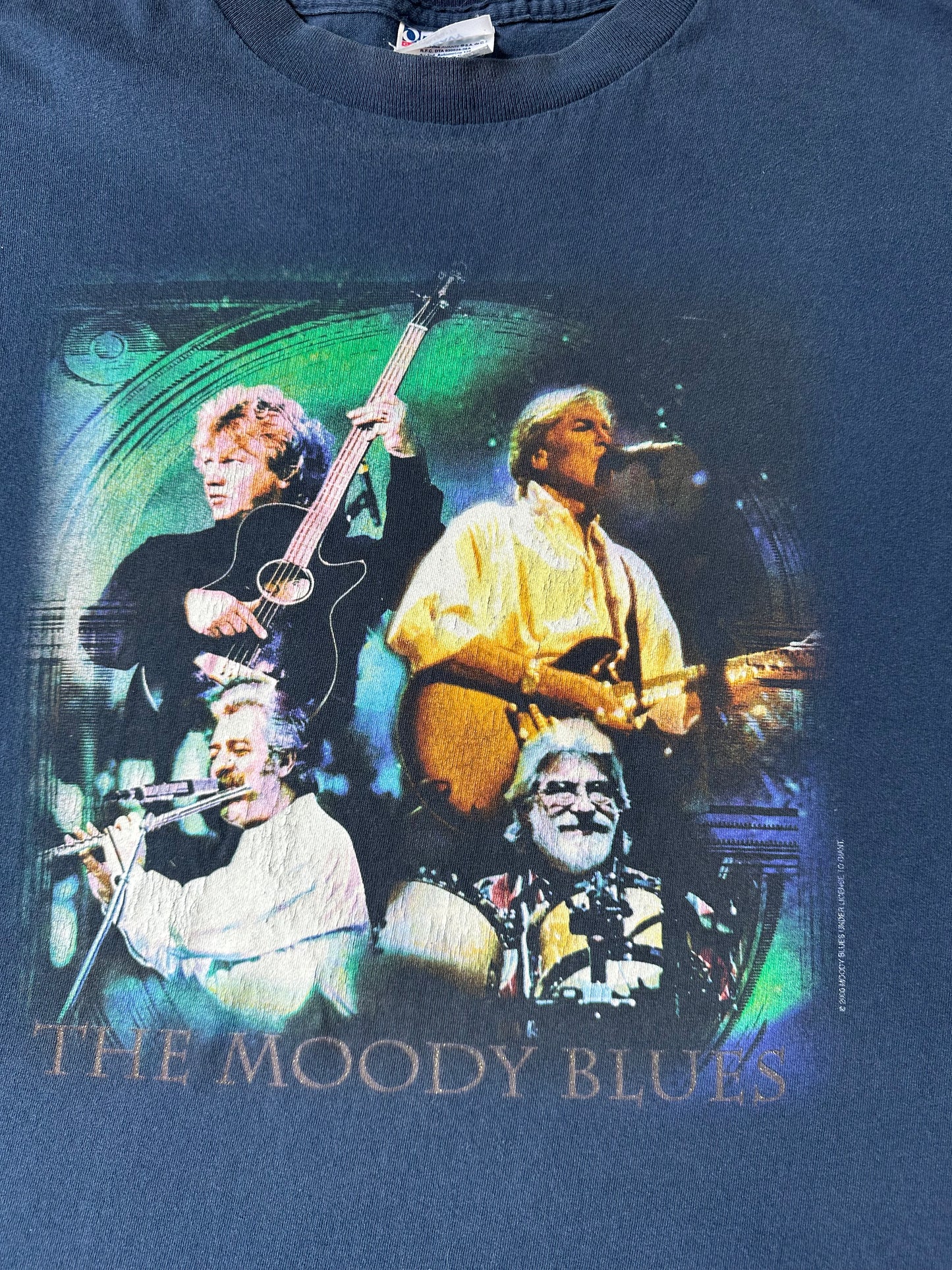 00s Moody Blues Hall Of Fame Band T-shirt - XL