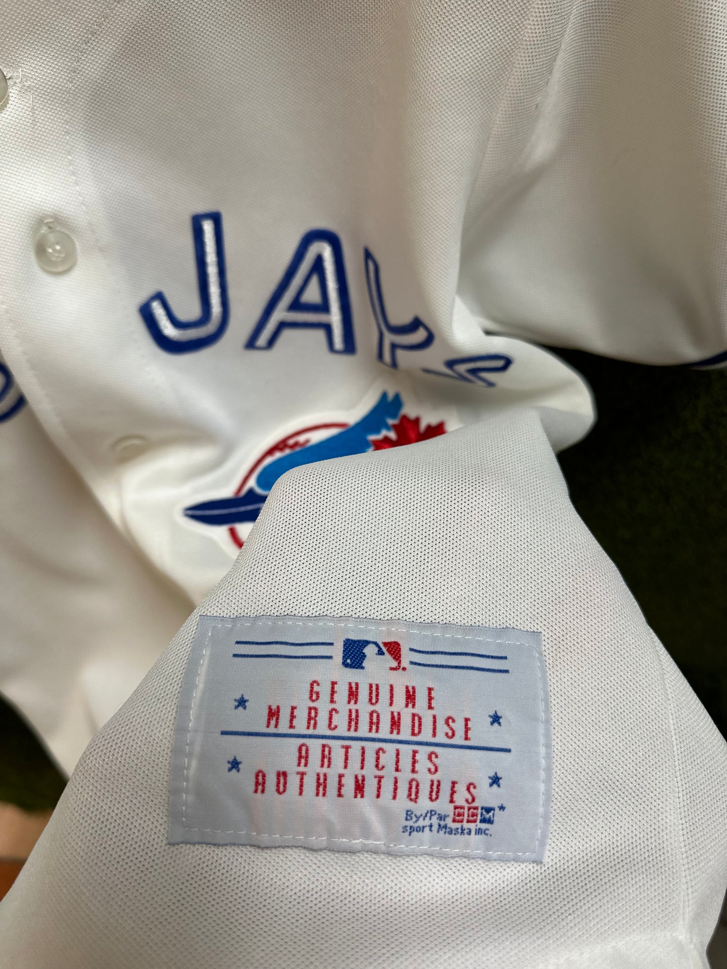 90s MLB Toronto Blue Jays Baseball Jersey - XS