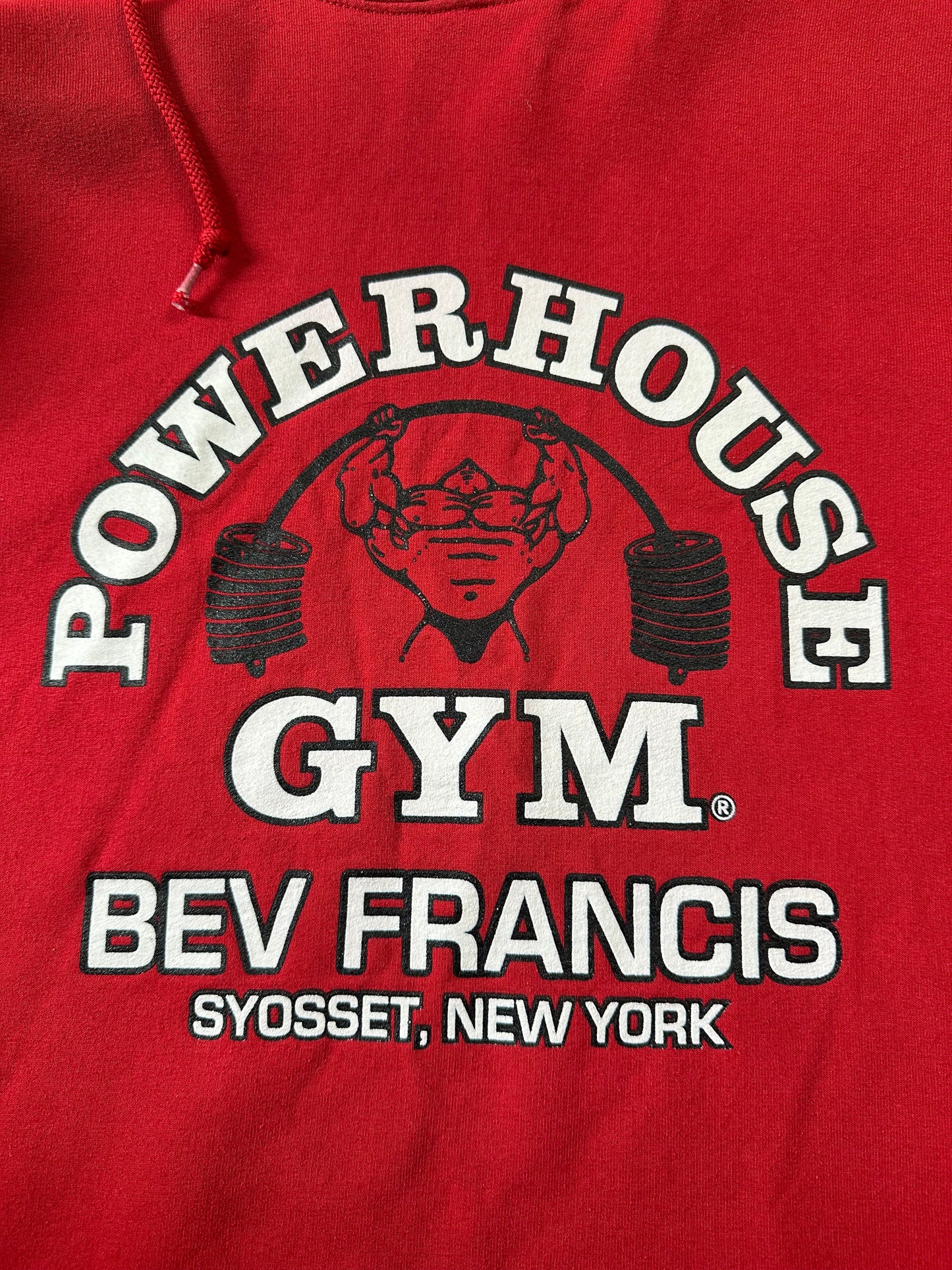 90s Powerhouse Gym New York Pullover Hoodie - XXL