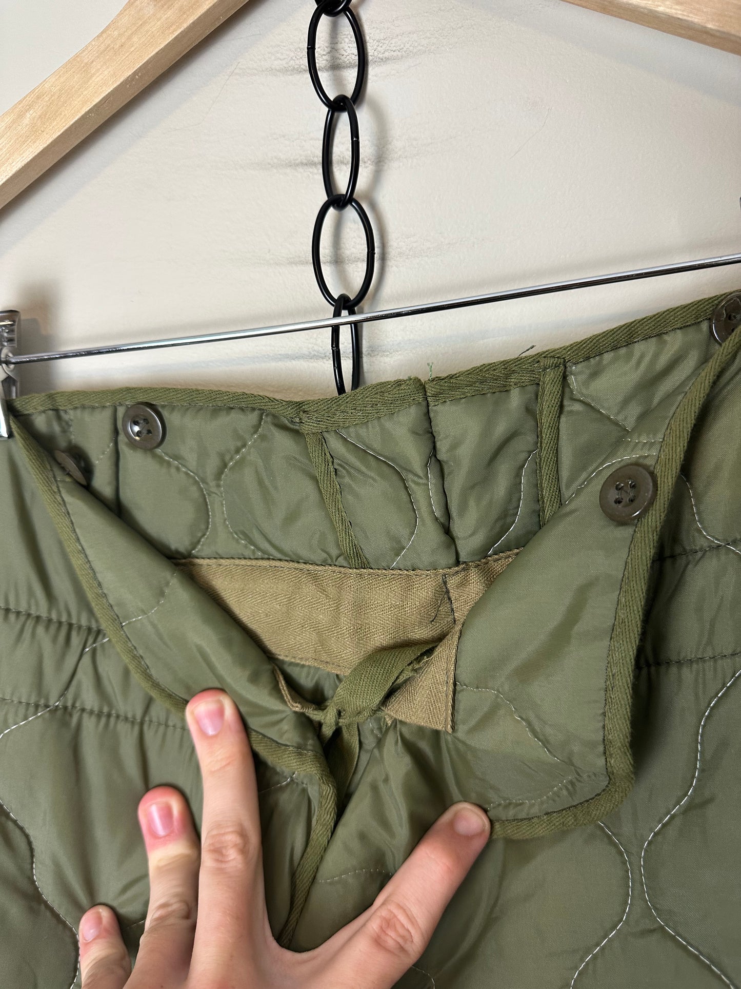 Vintage 1993 Military Liner Pants - 34