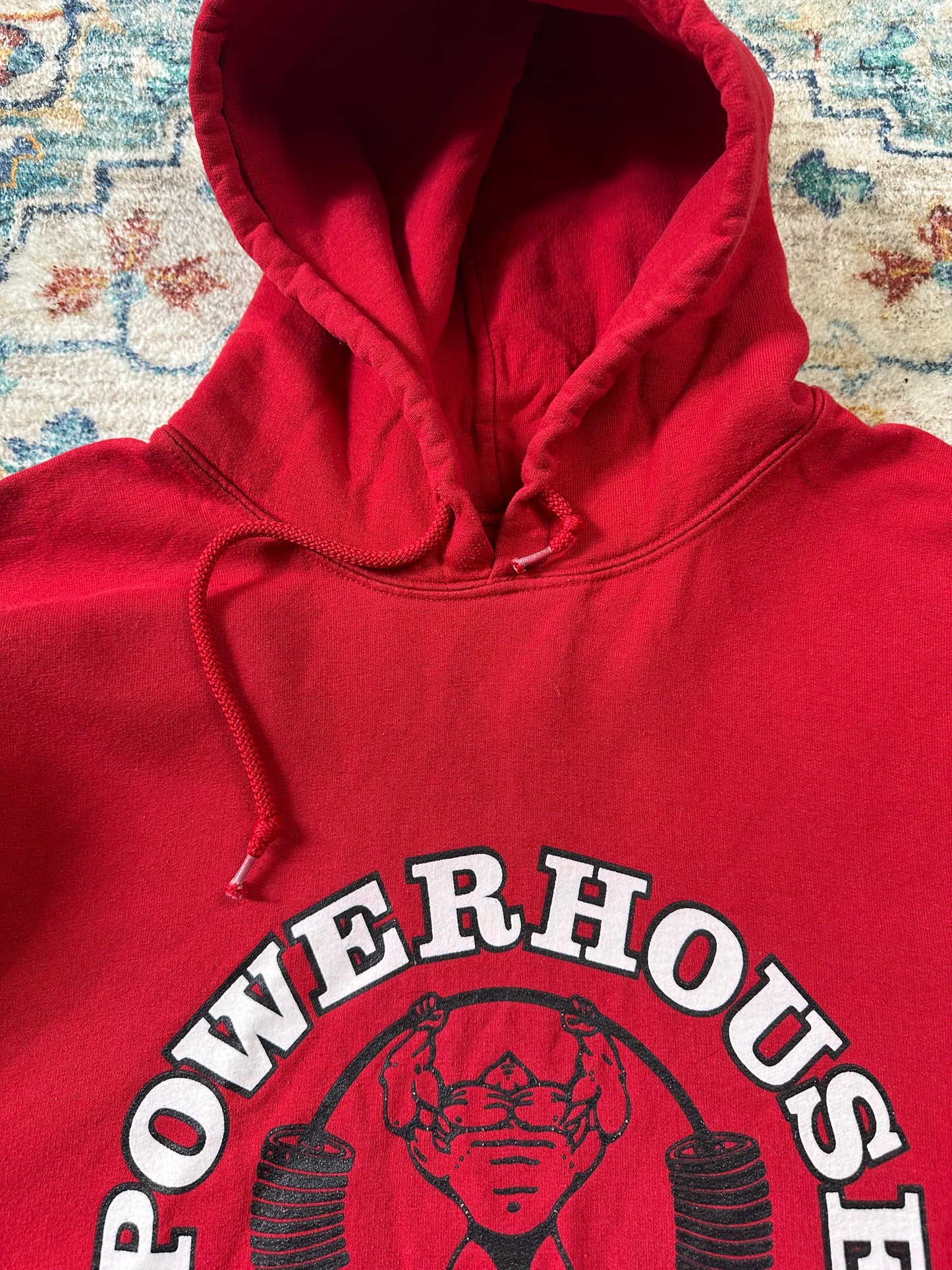 90s Powerhouse Gym New York Pullover Hoodie - XXL