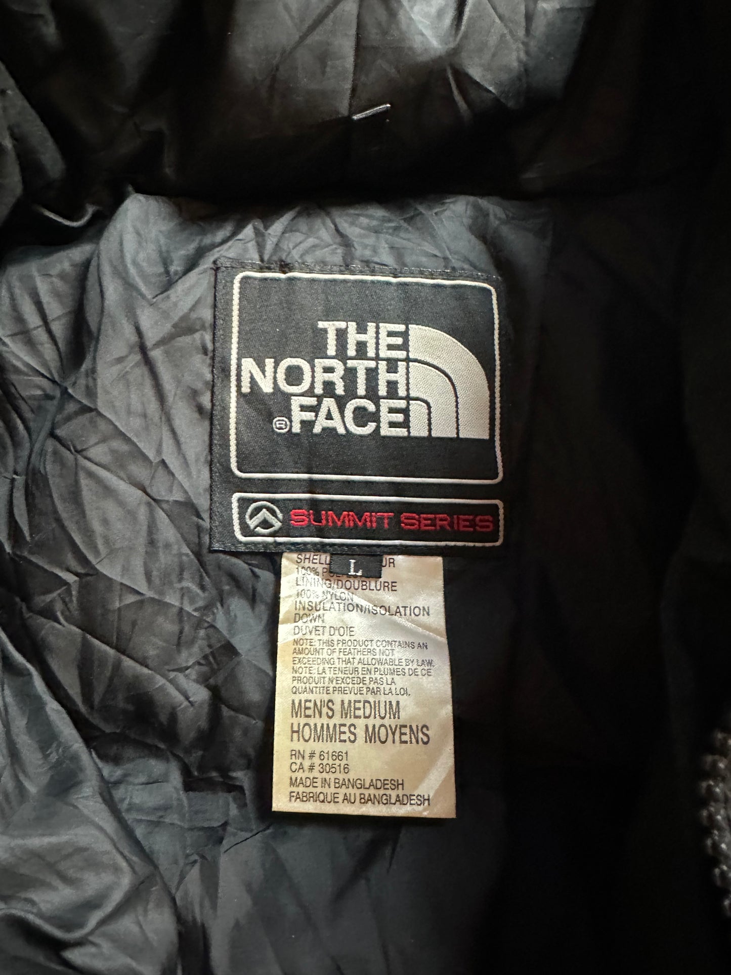 00s The North Face Summit Series 900 Puffer Jacket - L