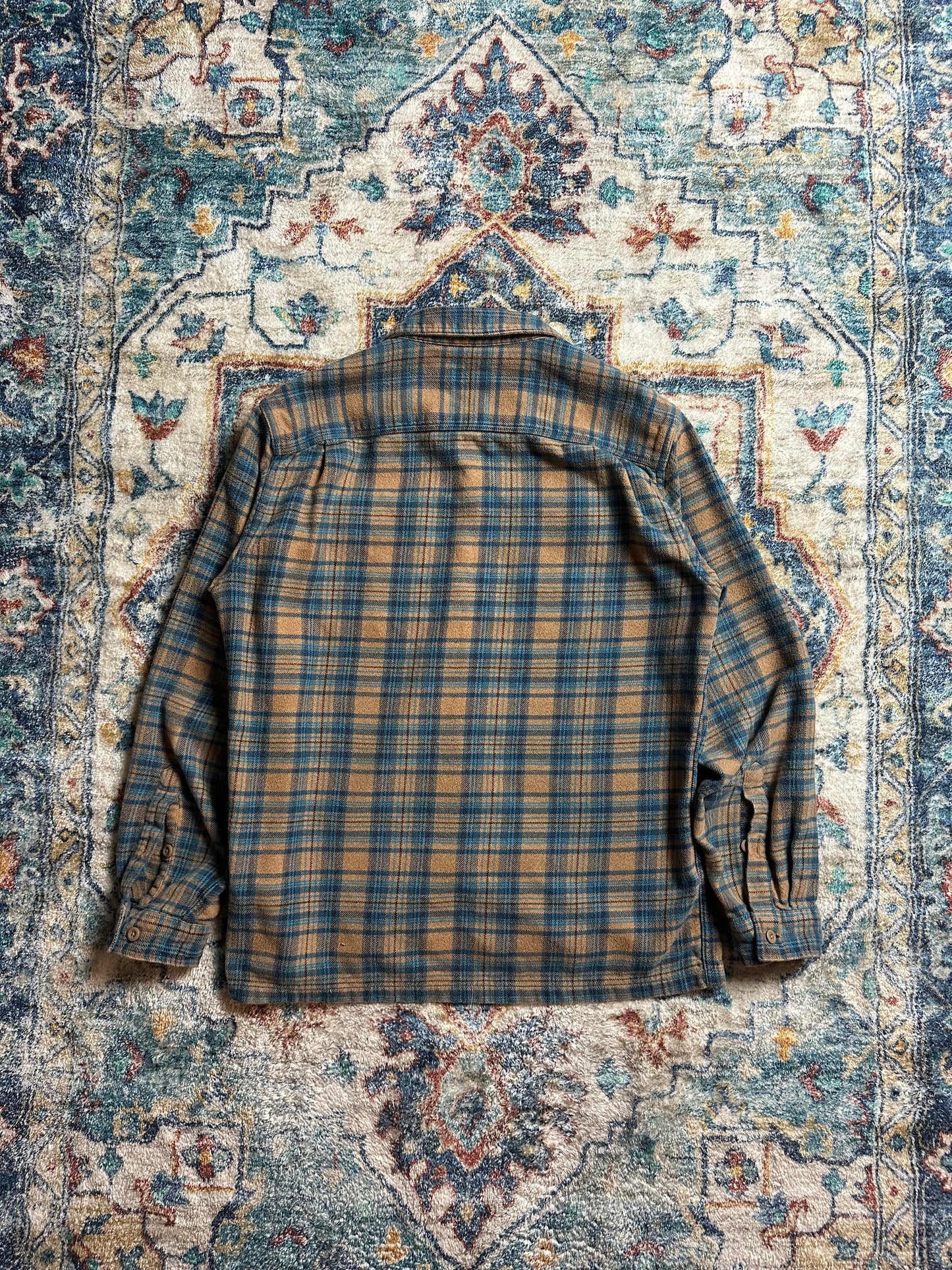 Patagonia Organic Cotton Plaid Flannel Shirt - M