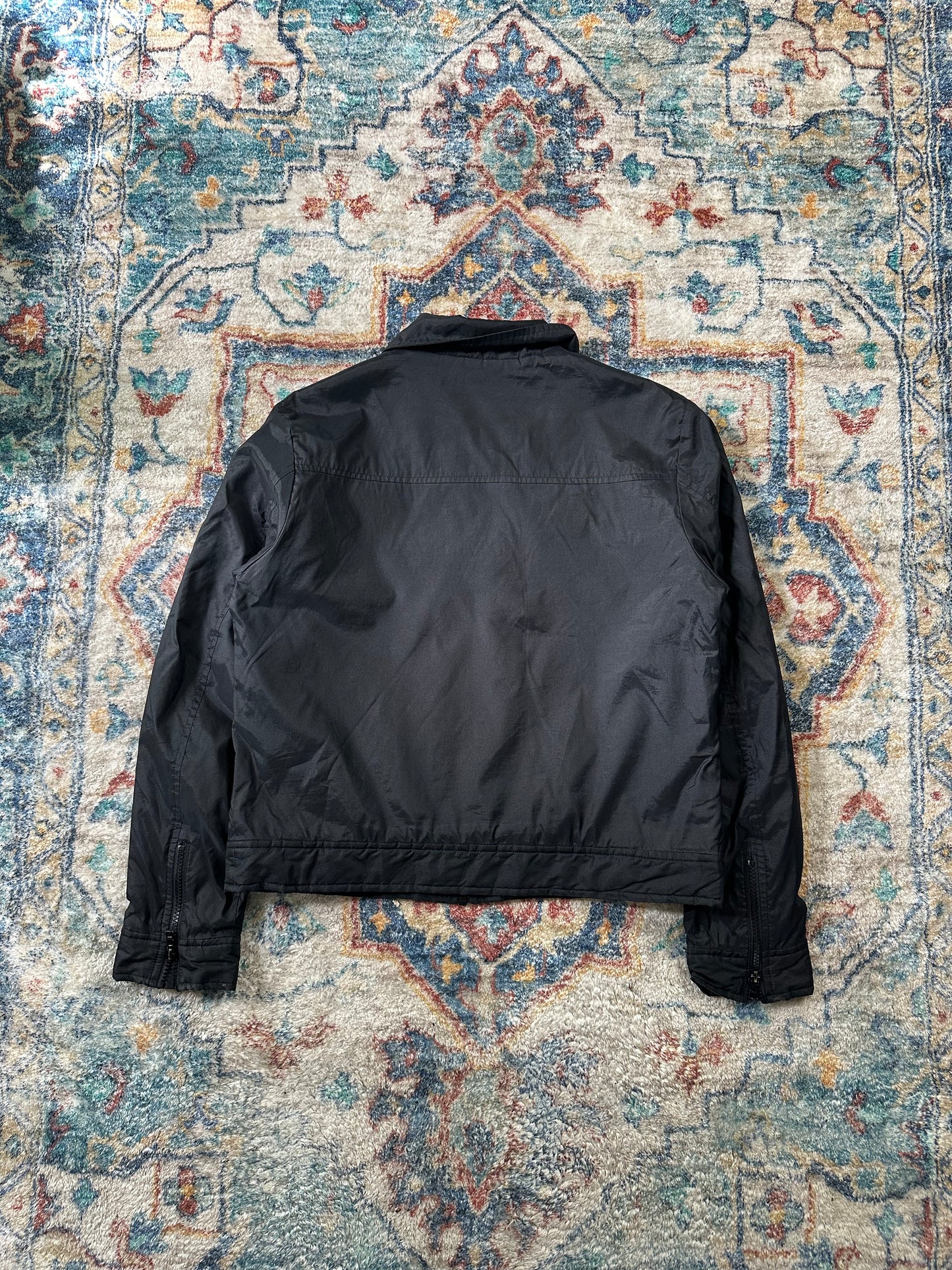 00s Calvin Klein Fleece Lined Zip-up Jacket - M