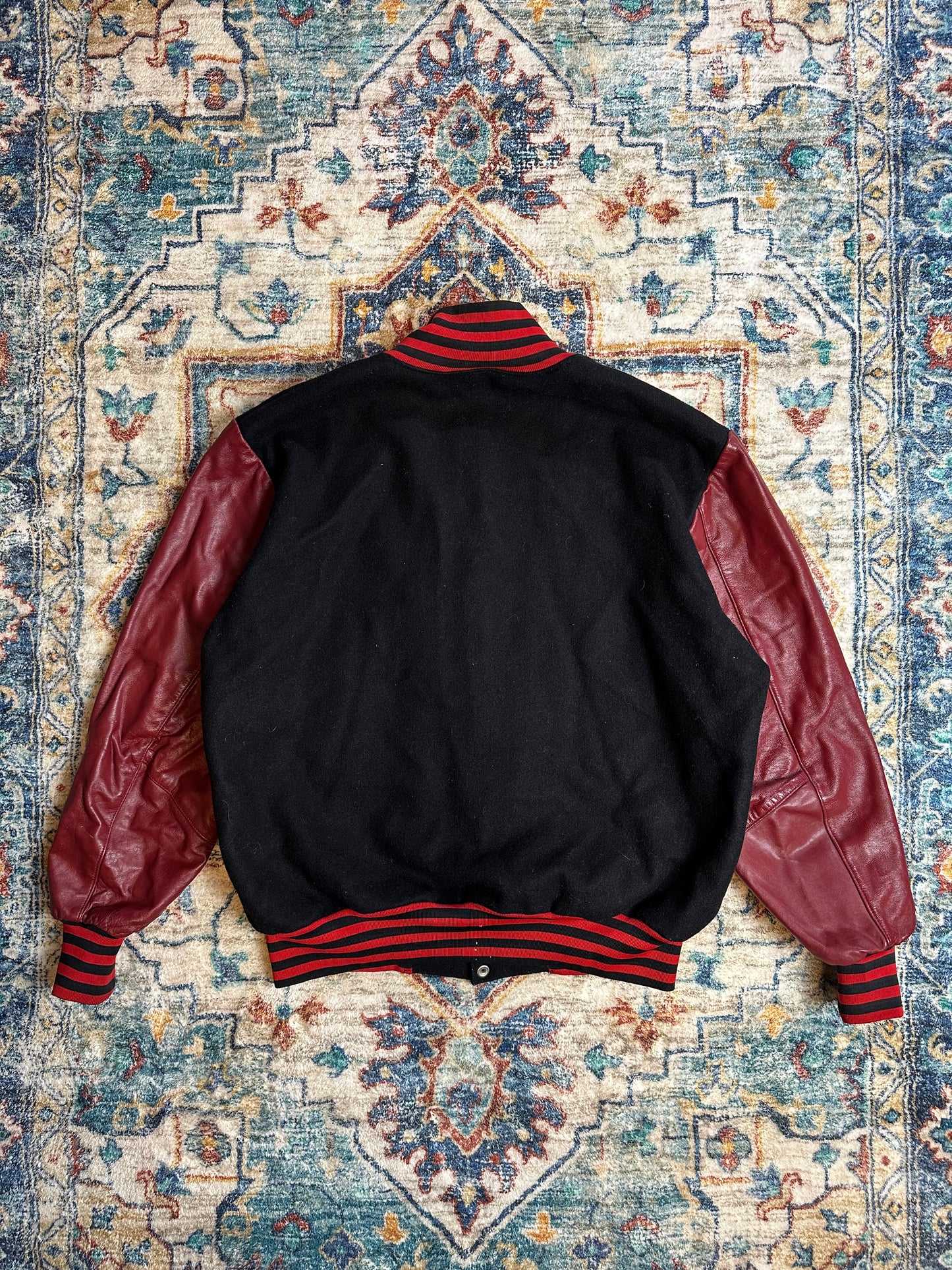 80s Football Champions Varsity Jacket - XL