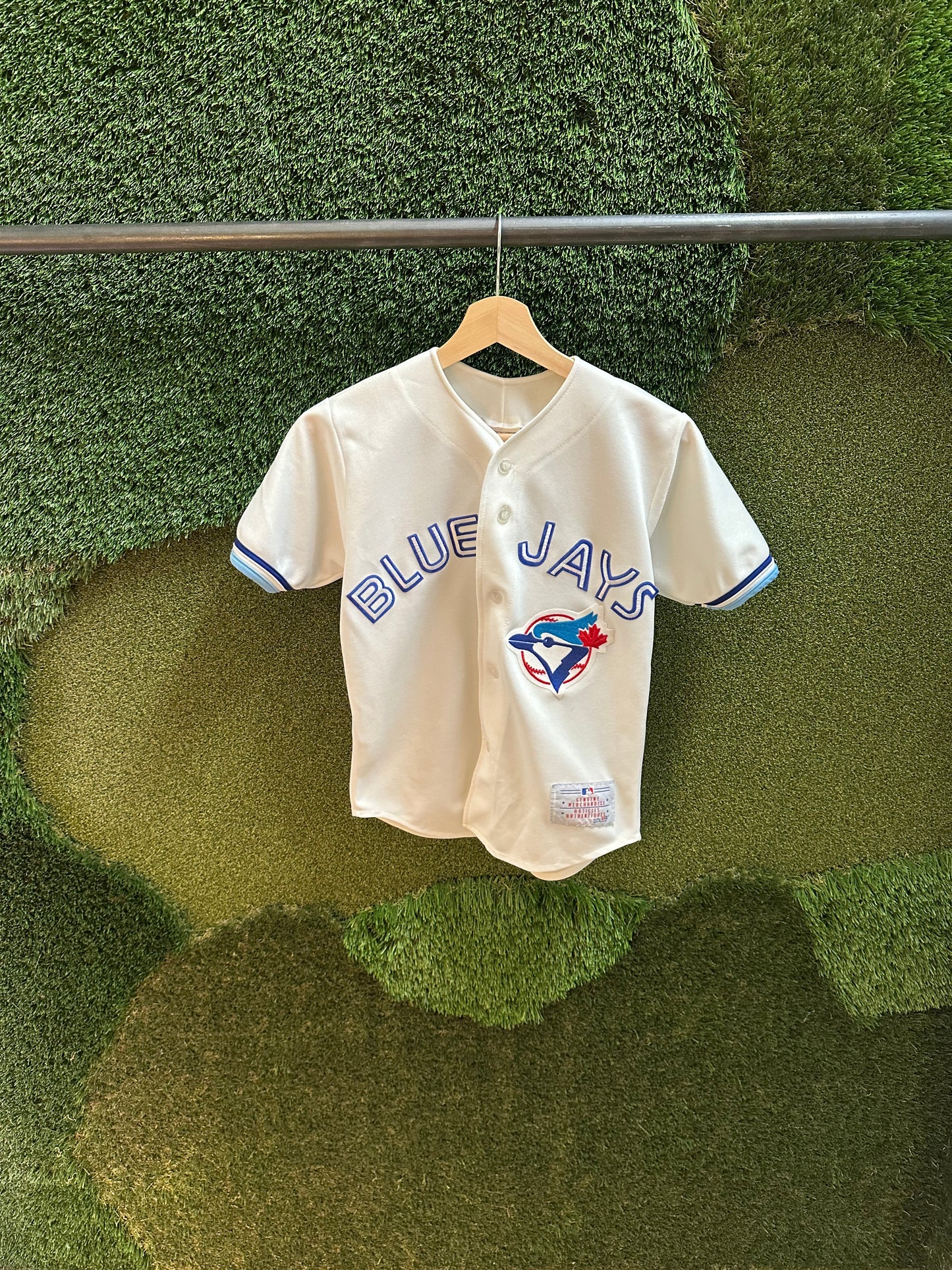 90s MLB Toronto Blue Jays Baseball Jersey - XS