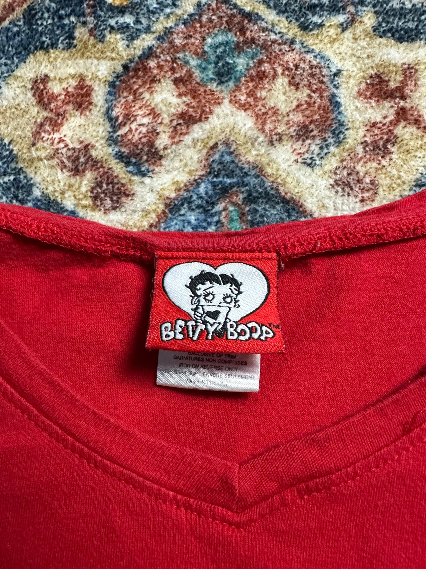 00s Betty Boop Misbehavin’ T-shirt - M
