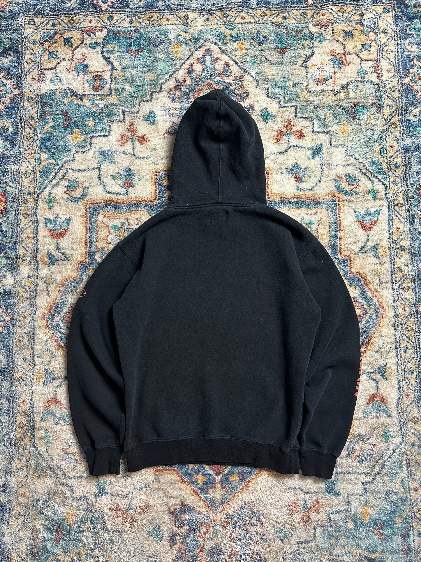 90s Wu Wear Logos Hoodie - S