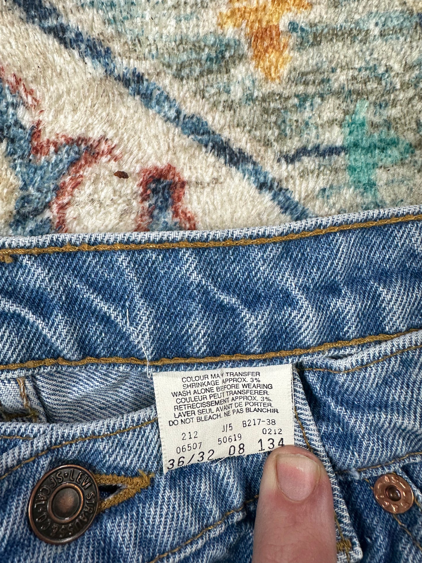 00s Levi’s Orange Tab Light Wash Jeans - 36