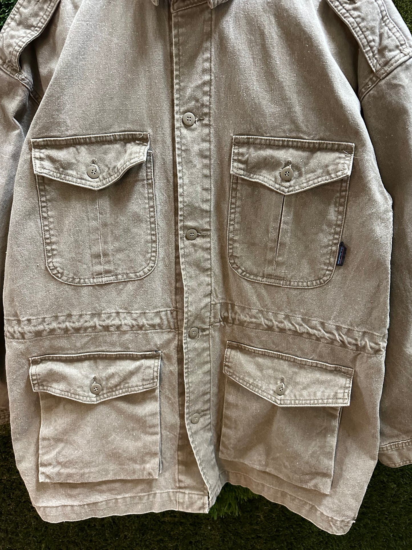 90s Misty Mountain Cargo Utility Jacket - M
