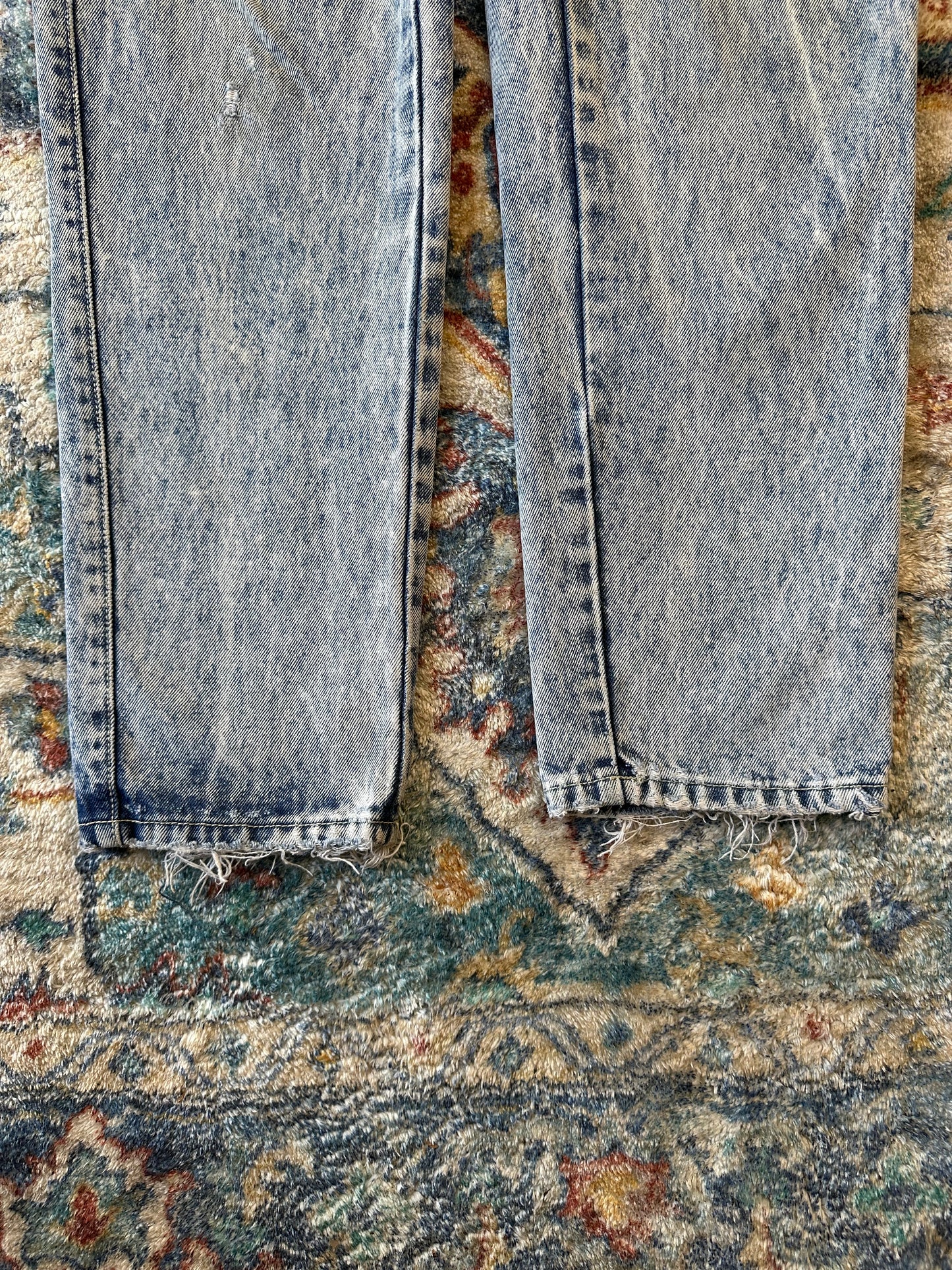 90s Code Bleu Acid Wash Jeans - 30