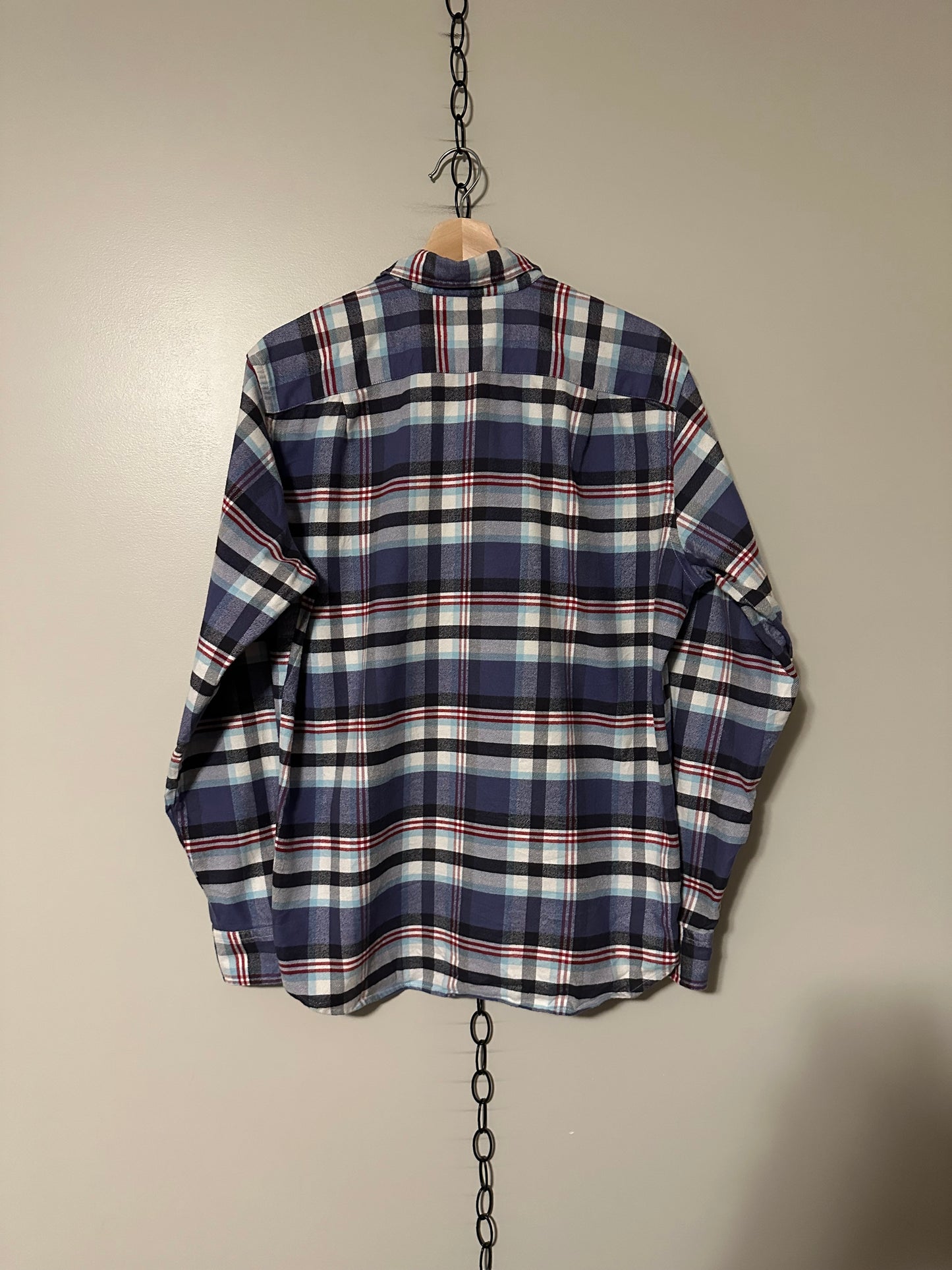 Psycho Bunny Plaid Flannel Shirt - M