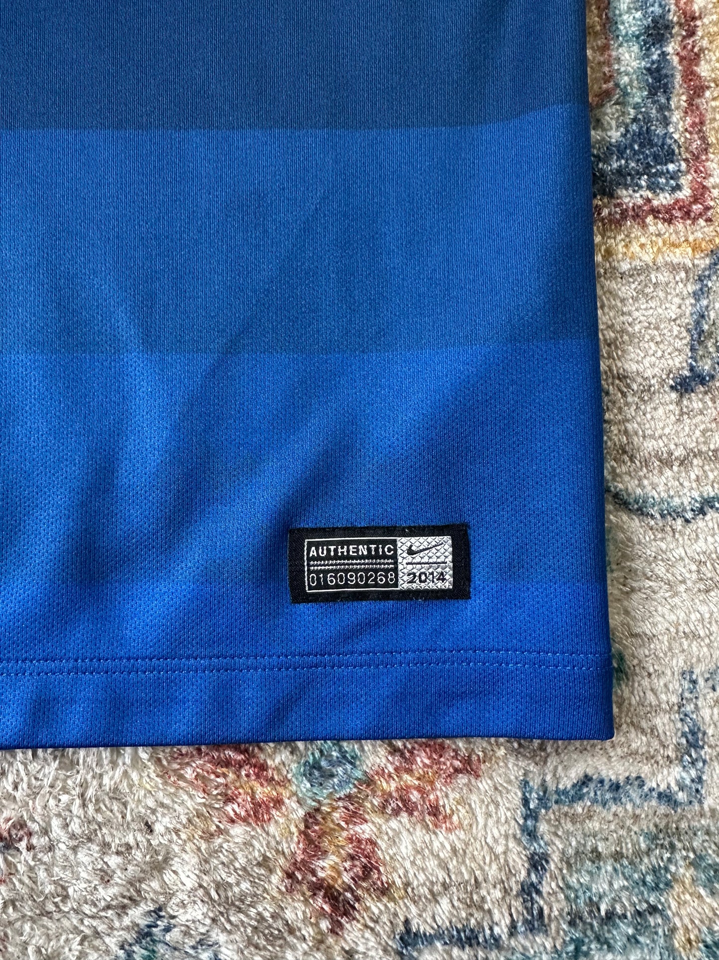 Nike 2014 Manchester City Soccer Jersey - L