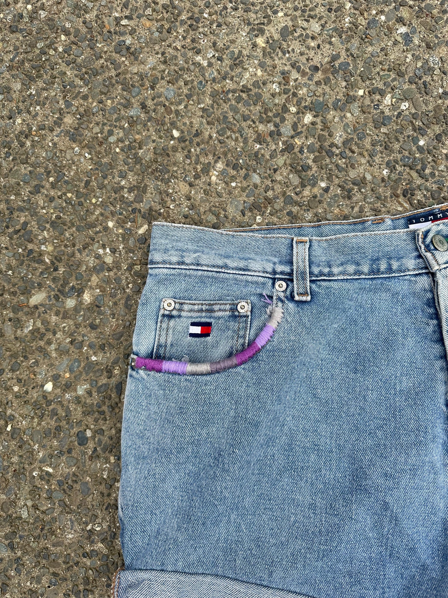 Vintage Tommy Jeans Denim Shorts - 38