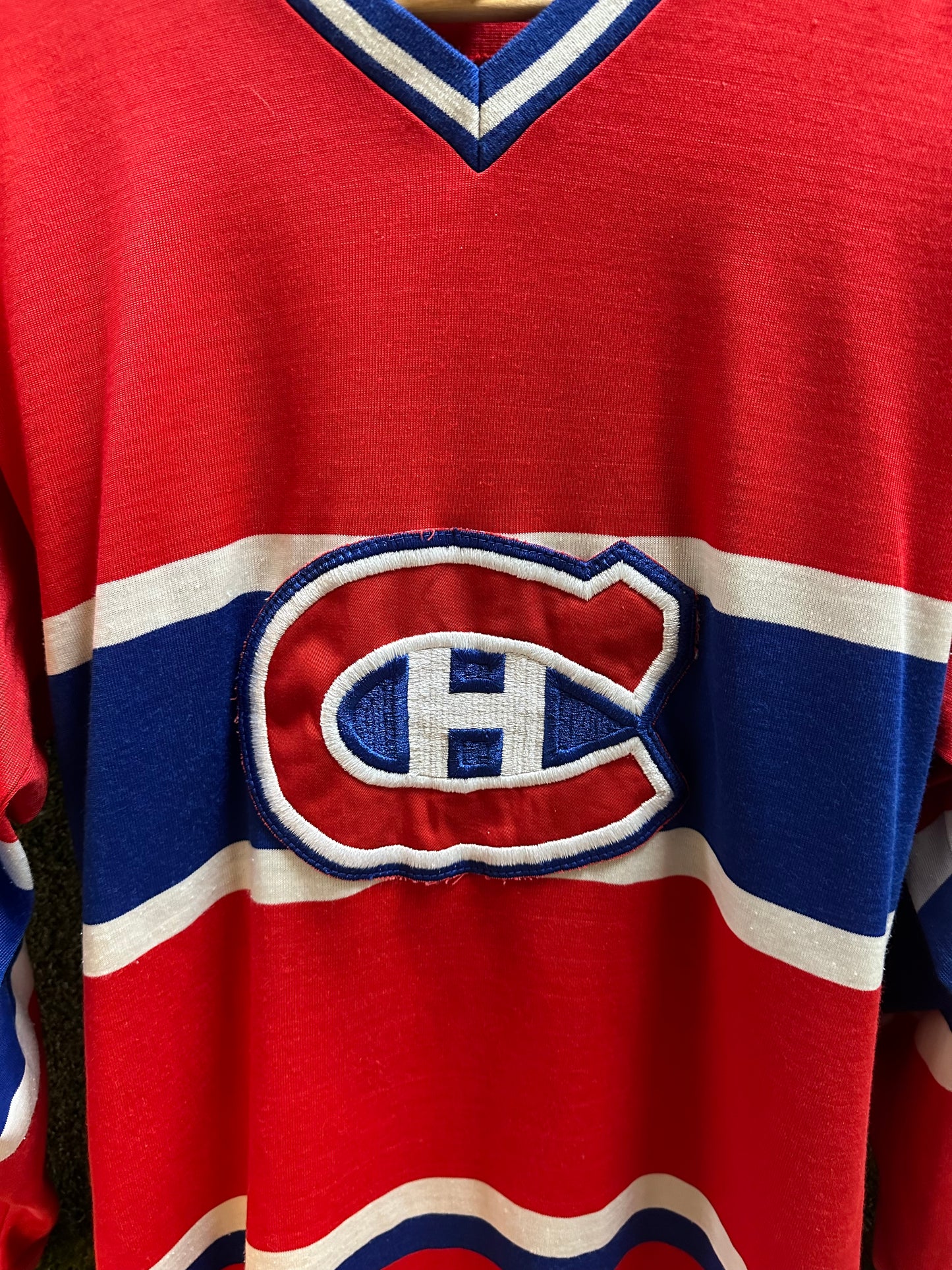 70s NHL Montreal Canadiens Hockey Jersey - S