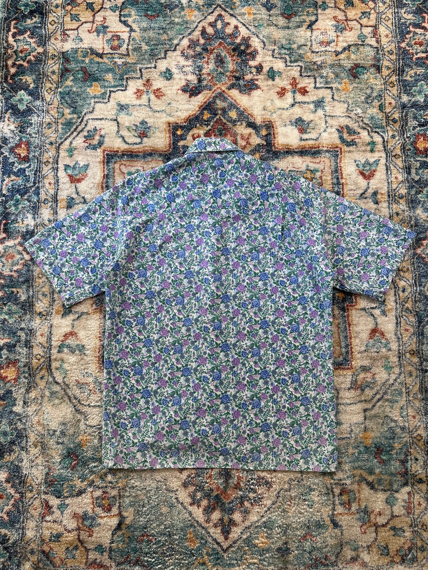 90s P.S Company Floral Button-up Shirt - M