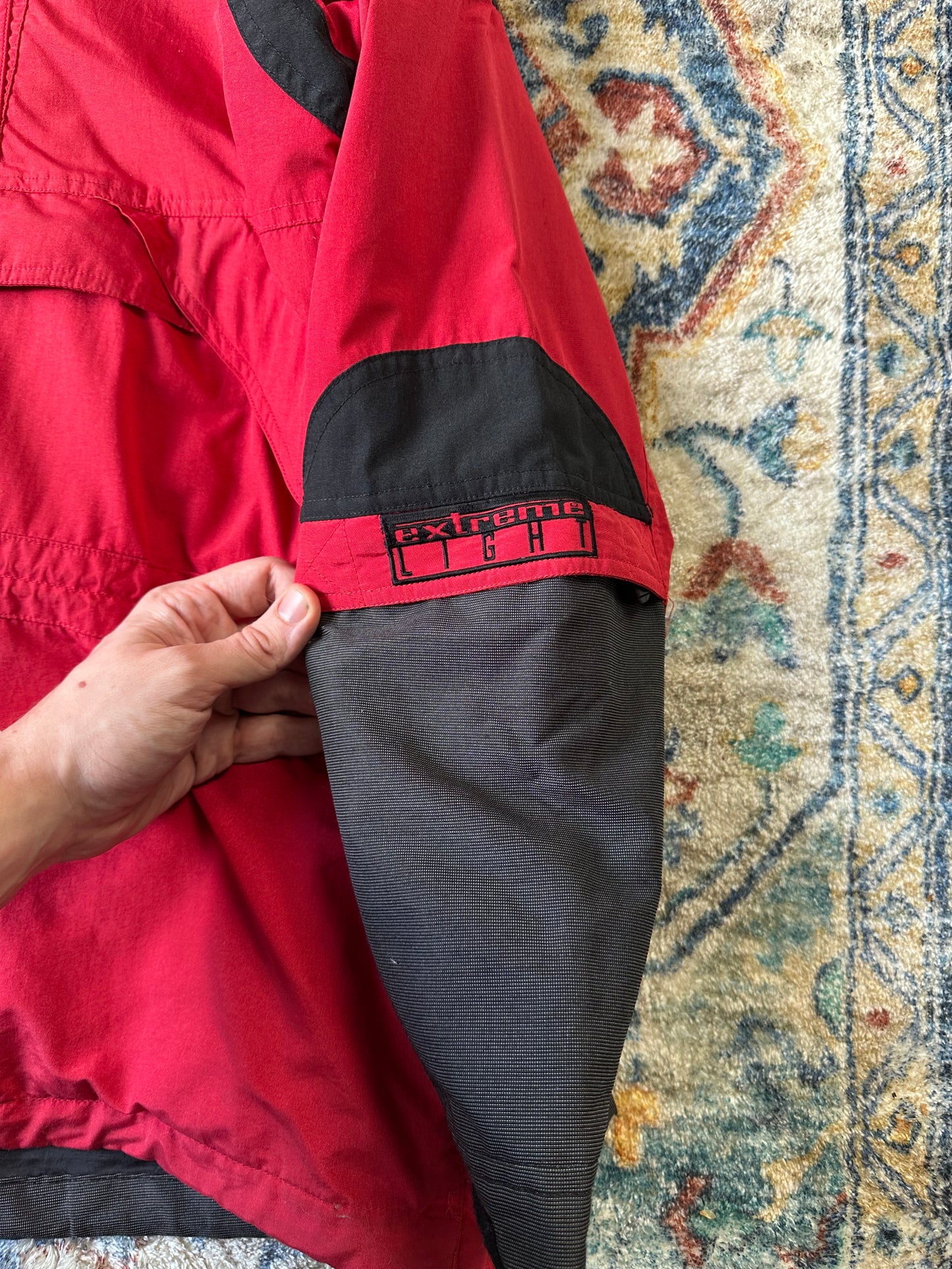 90s The North Face Extreme 1/2 Zip Light Jacket - M