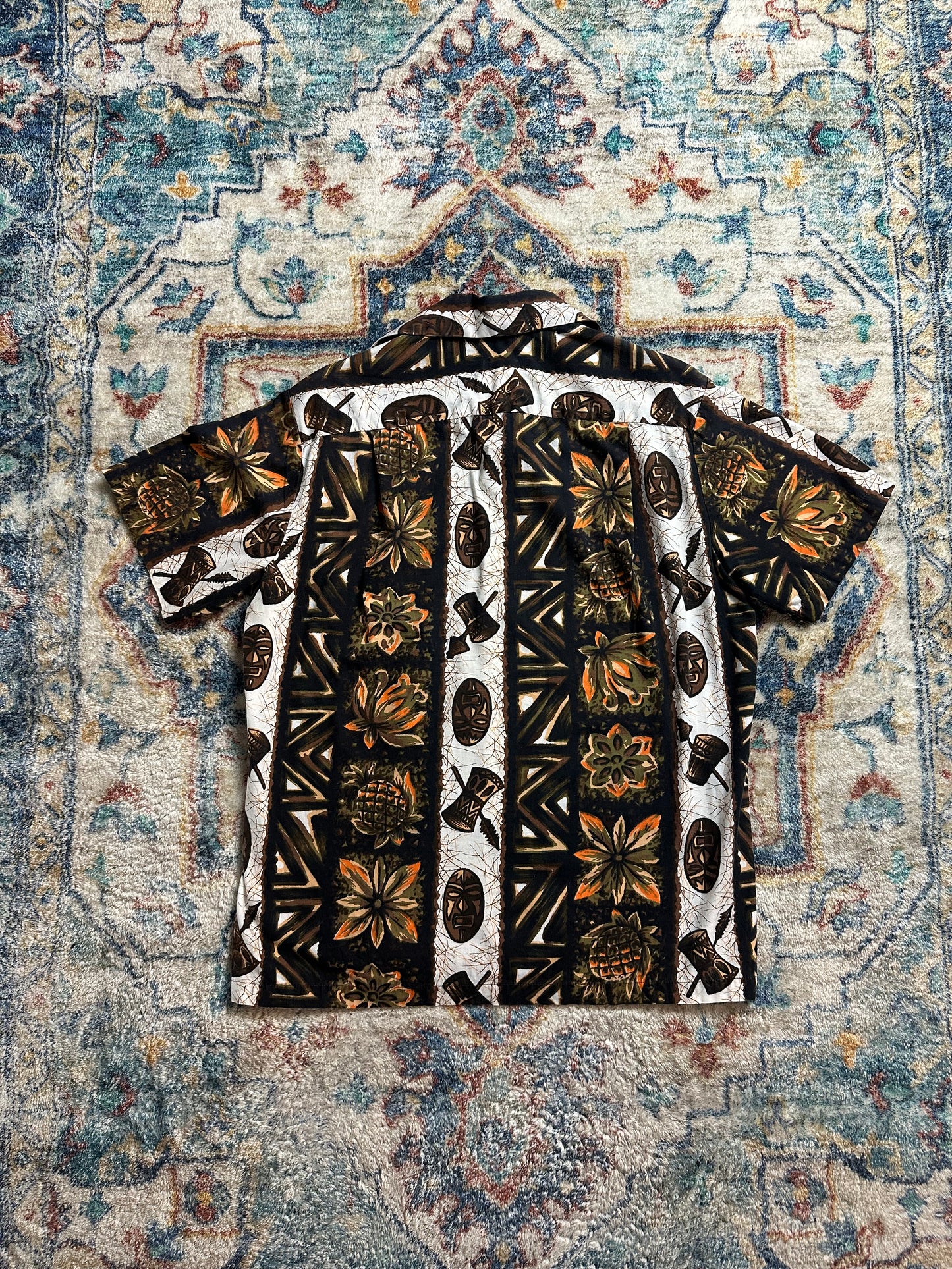 80s Ui-Maikai Hawaiian Button-up Shirt - L