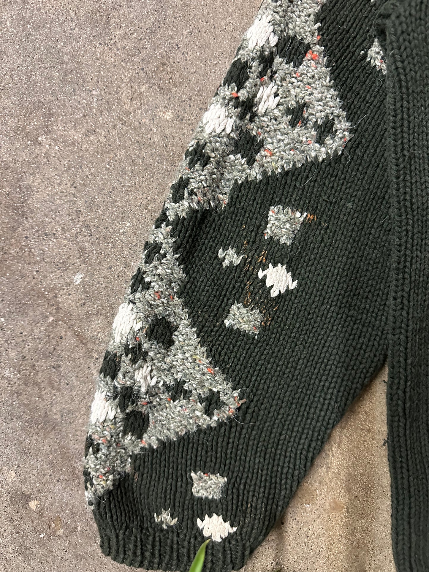 Vintage Mister Leonard Diamond Abstract Sweater - M