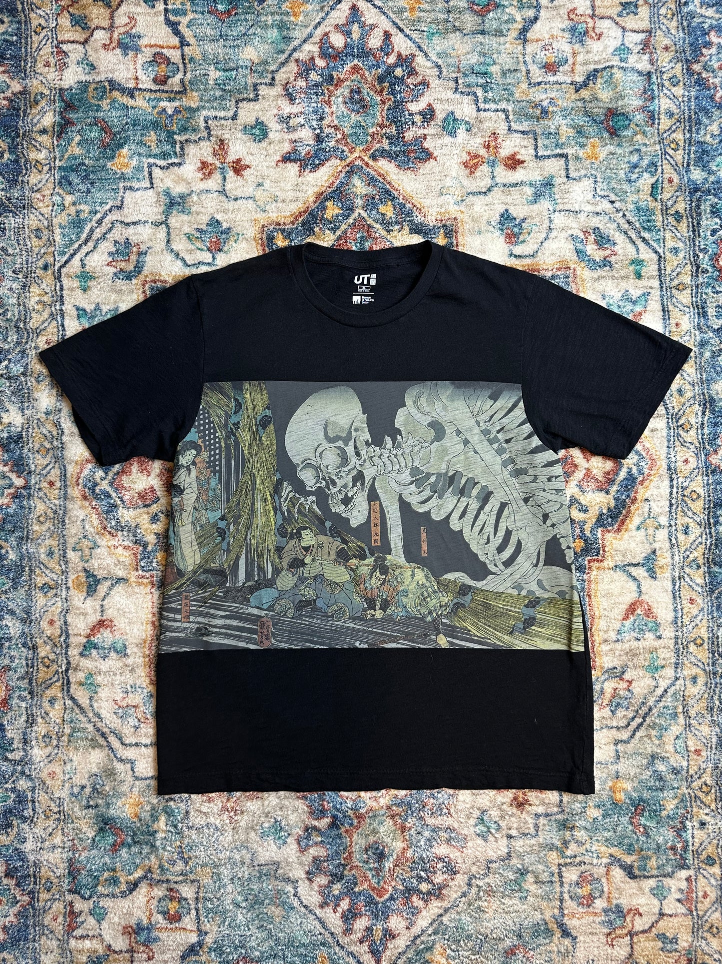 Uniqlo Museum Of Boston Skeleton Samurai T-shirt - XL