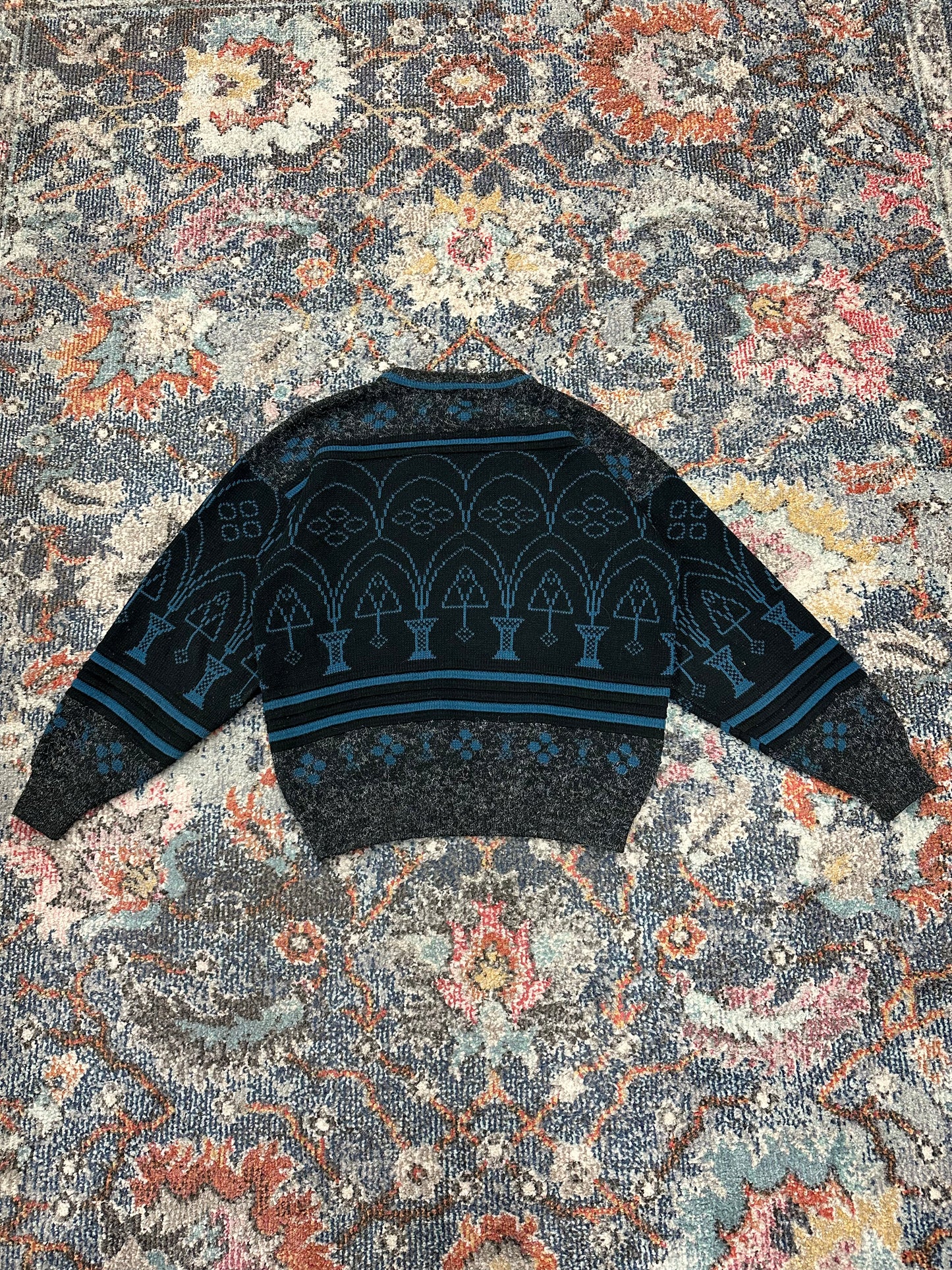 Vintage Nino Foriero Abstract Sweater - M