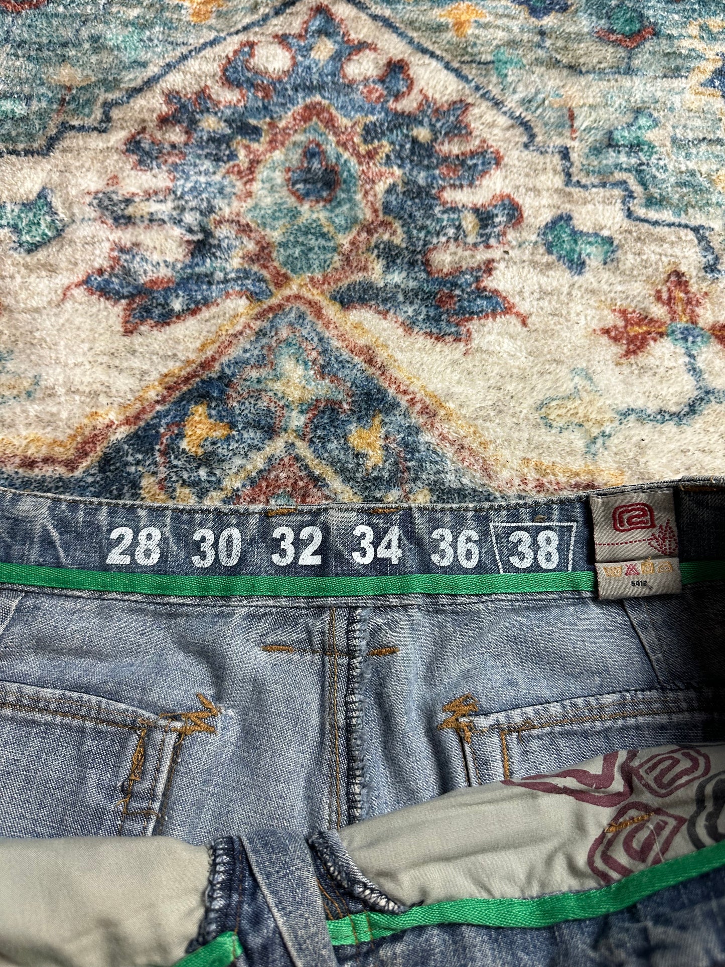 00s R2 Baggy Denim Shorts - 39