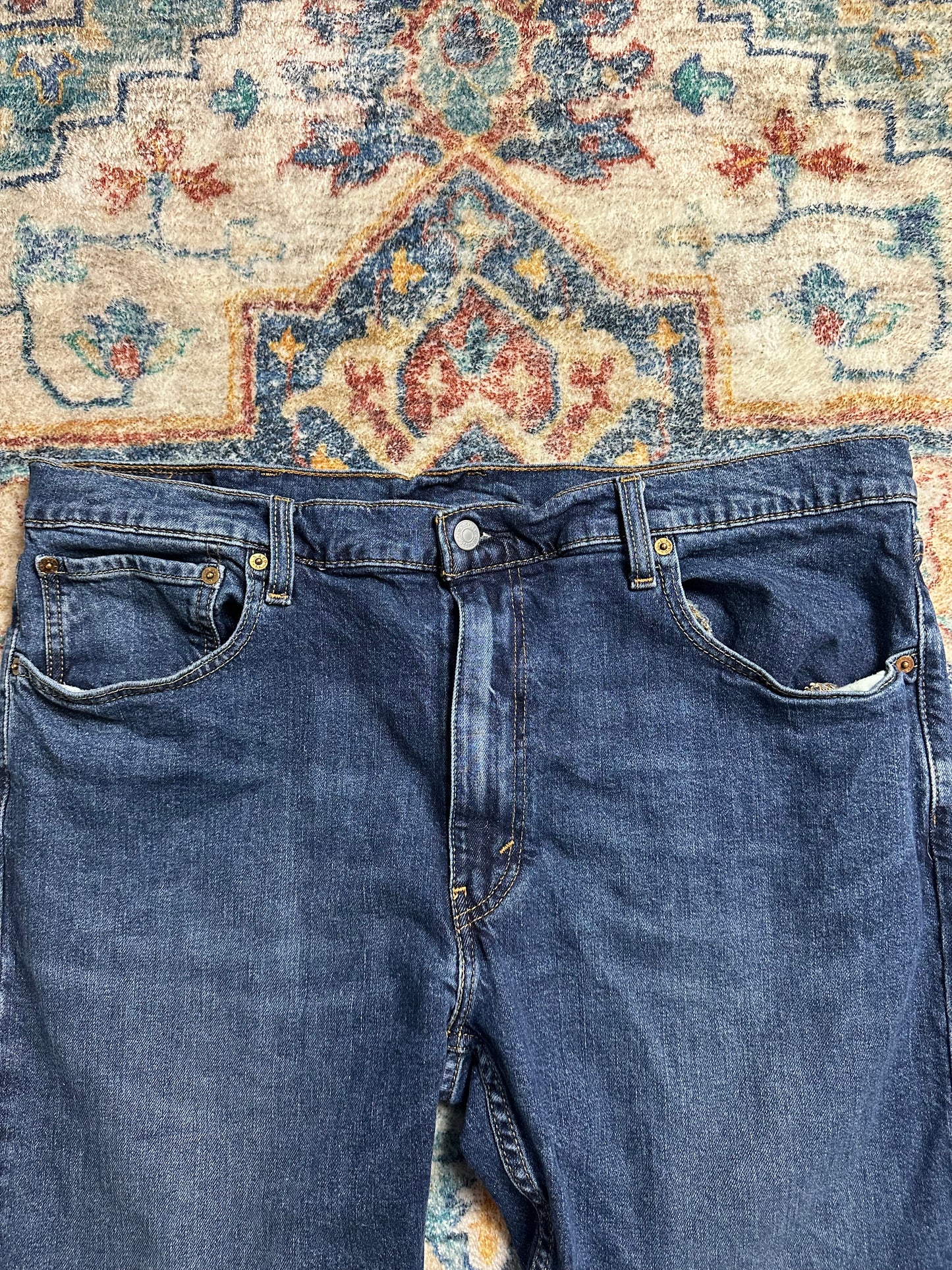 Levi’s 412 Dark Wash Denim Shorts - 40