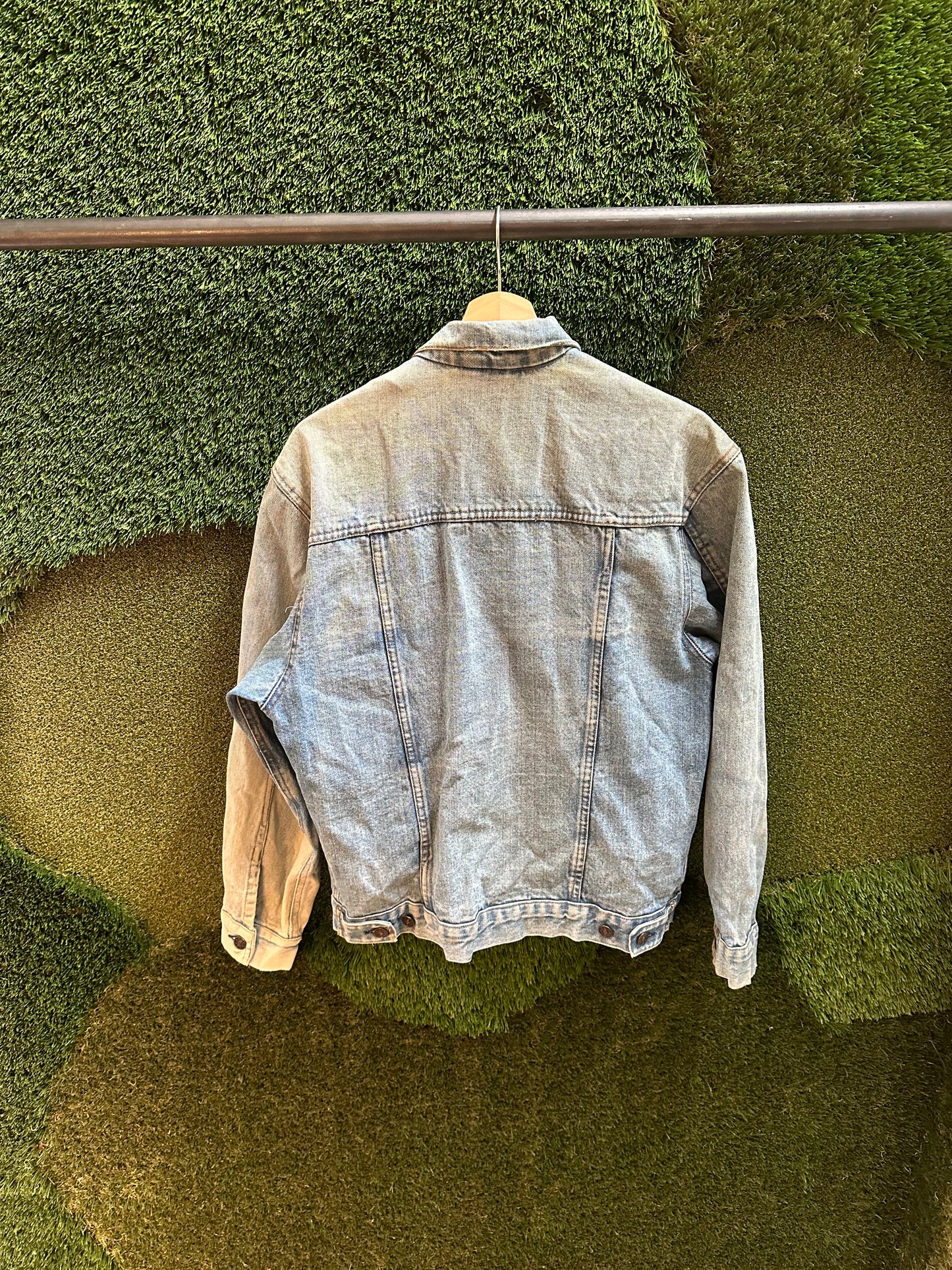 90s Three Seventeen Light Wash Denim - S