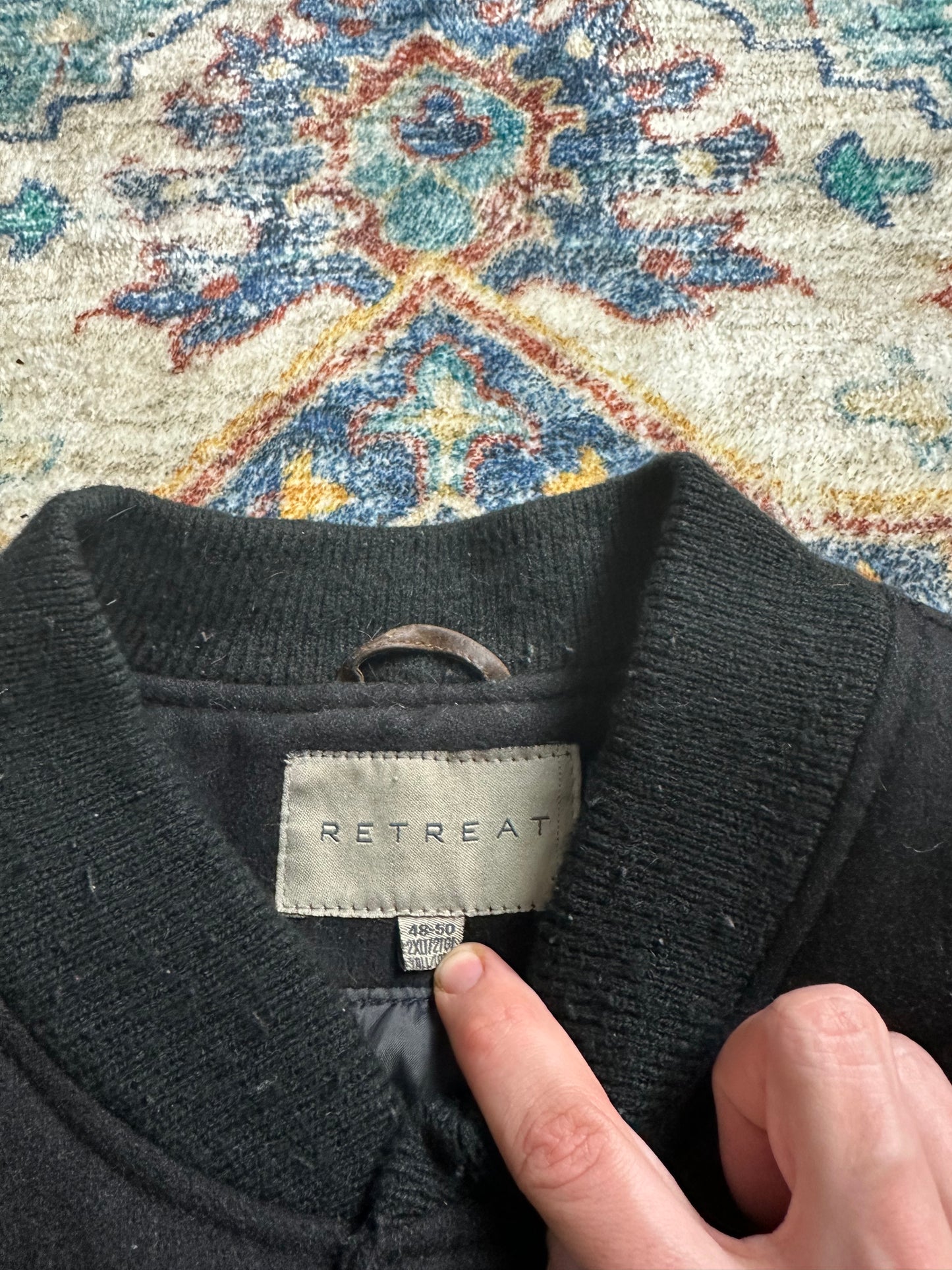 90s Deer Bomber Jacket - XXL