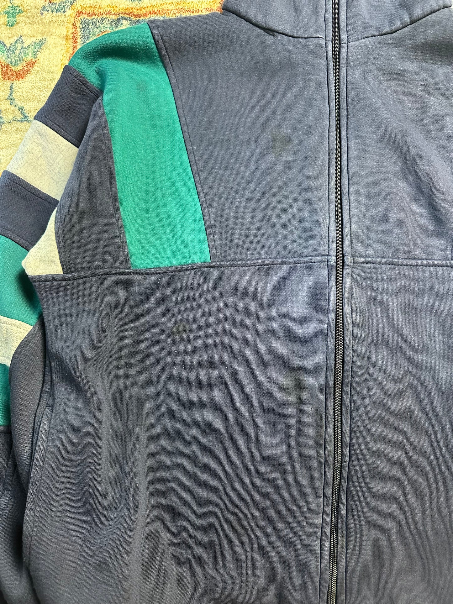 90s Footlocker Zip-up Sweatshirt - M
