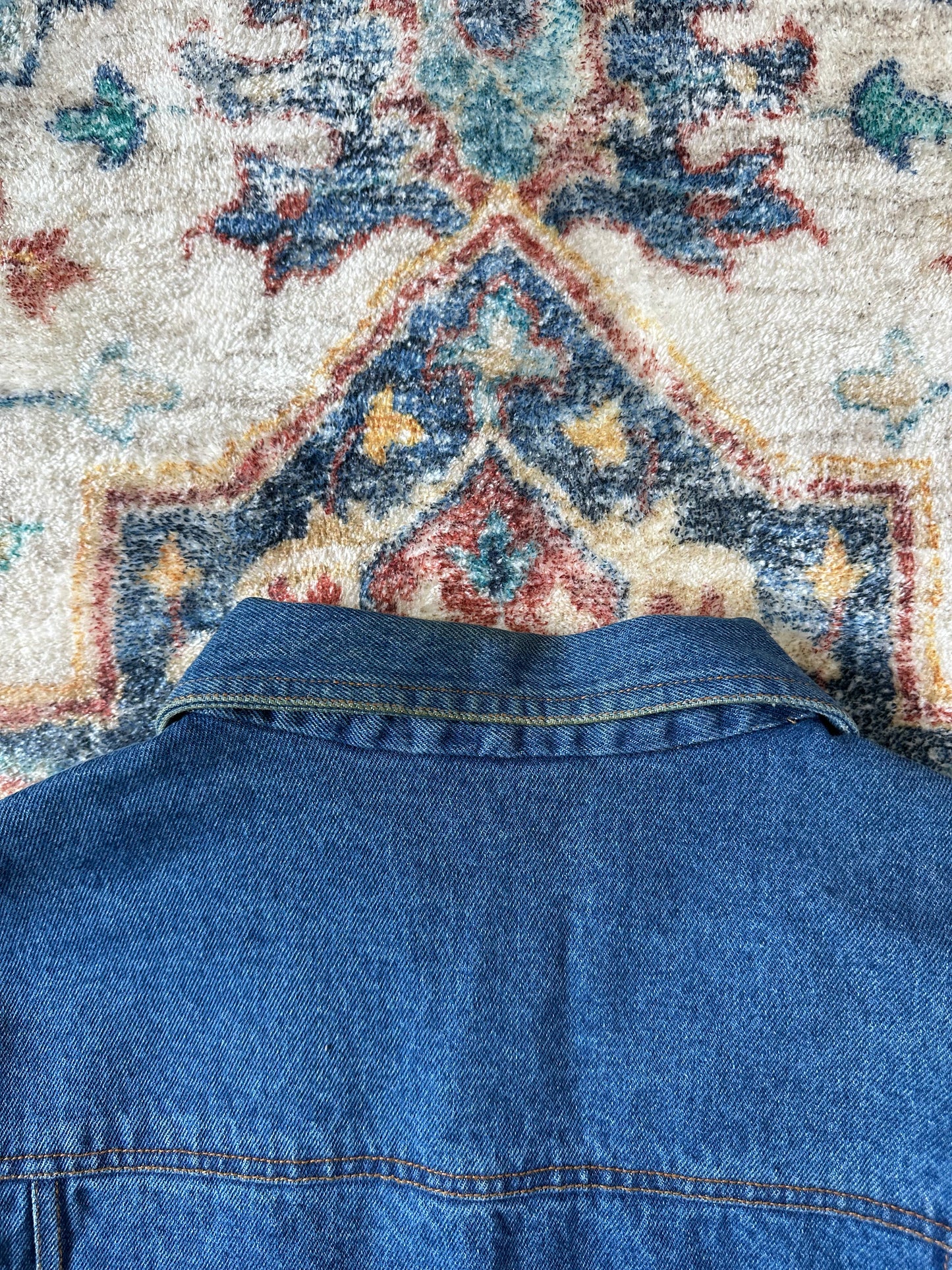 90s Bill Blass Blue Denim Jacket - M