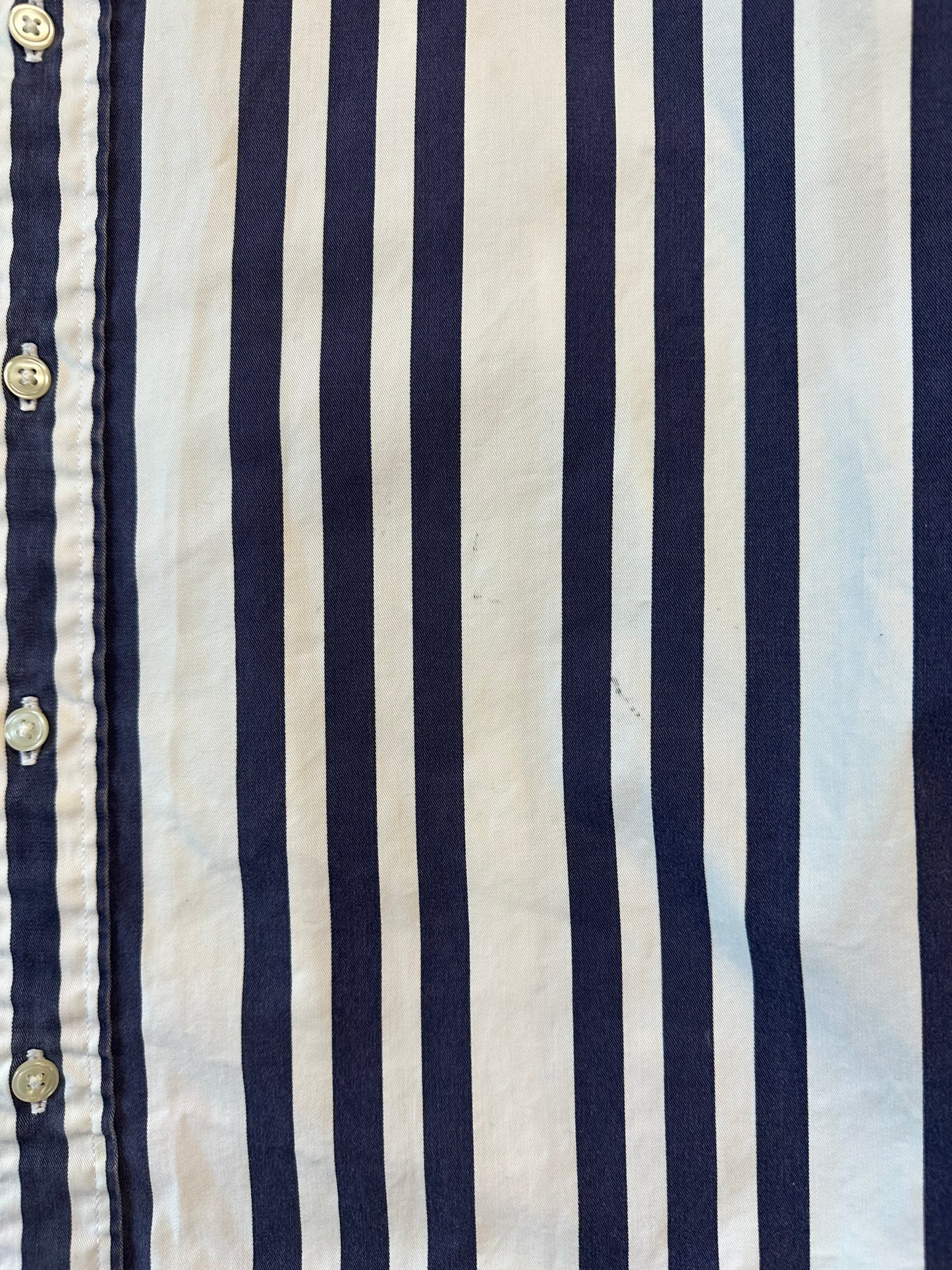 00s Tommy Hilfiger Striped Button-up Shirt - S