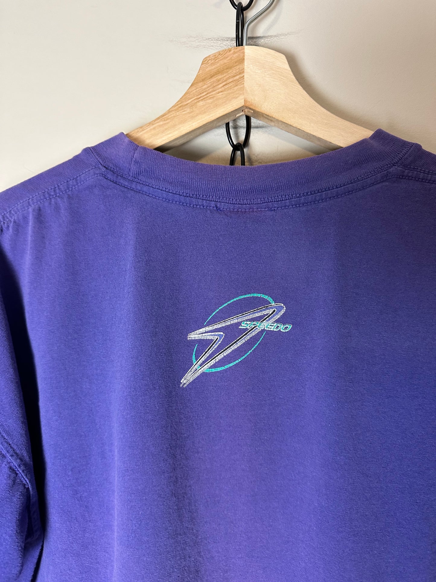 90s Speedo Spellout T-shirt - M