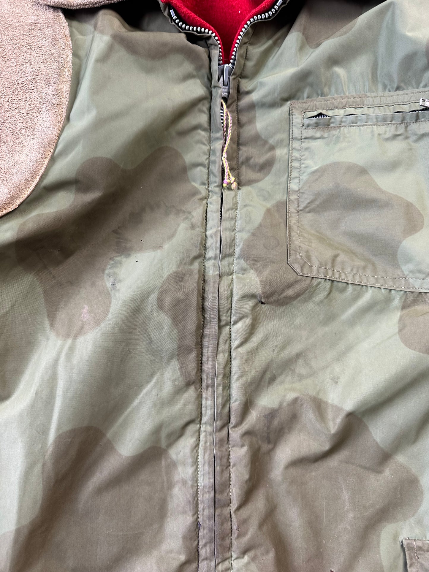 70s Camouflage Hunting Jacket - XXL
