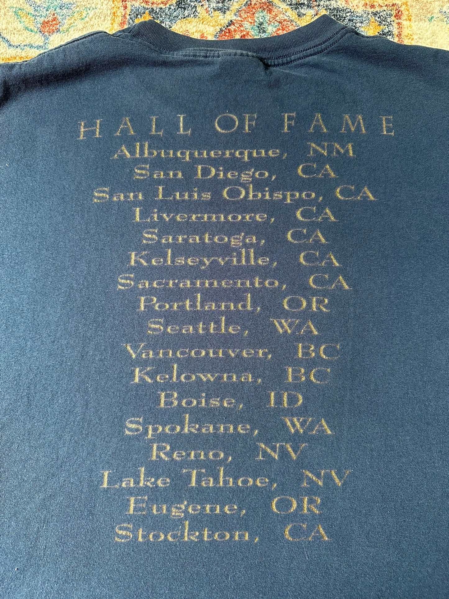 00s Moody Blues Hall Of Fame Band T-shirt - XL