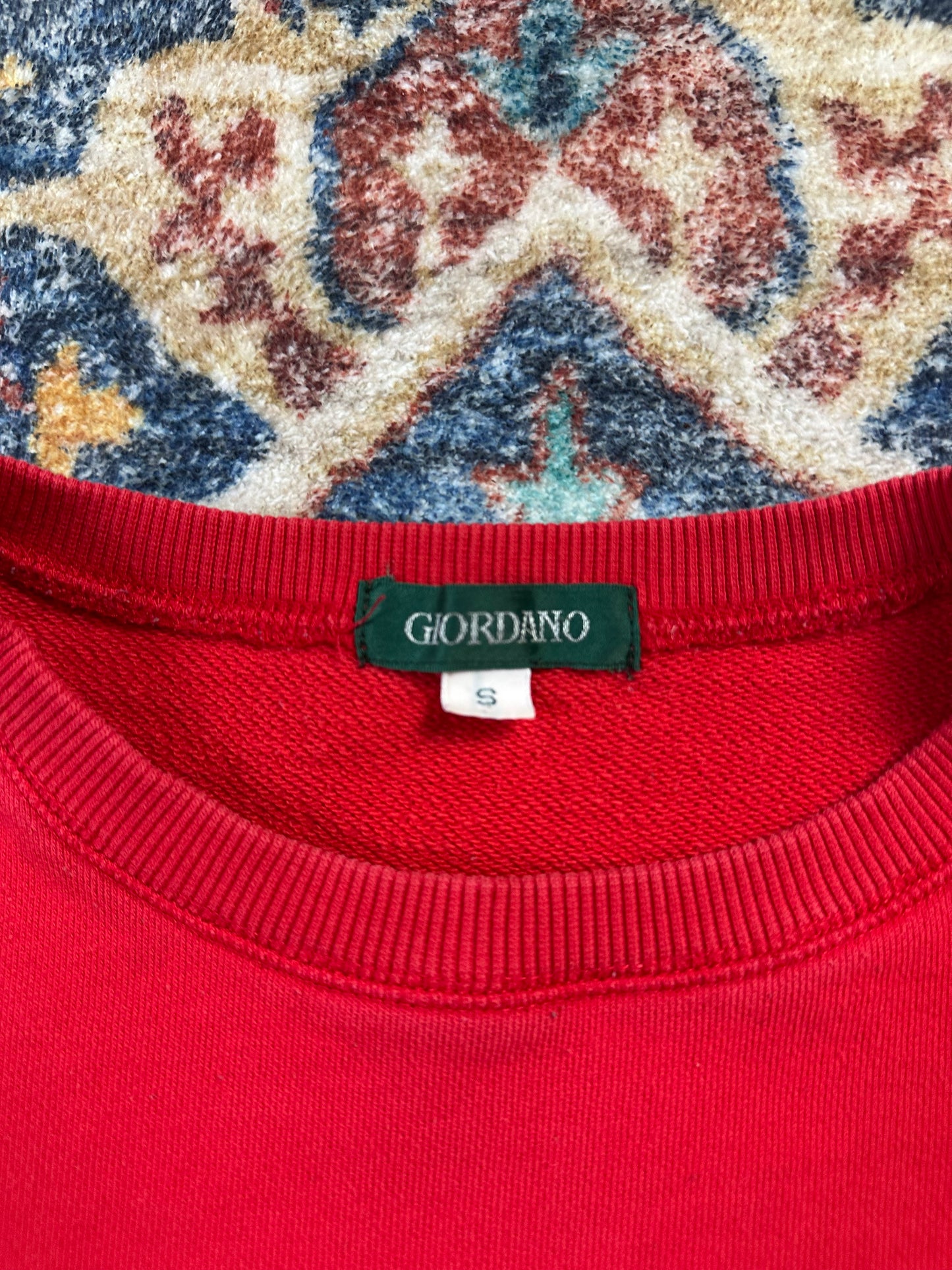 90s Giordano Spellout Crewneck - S