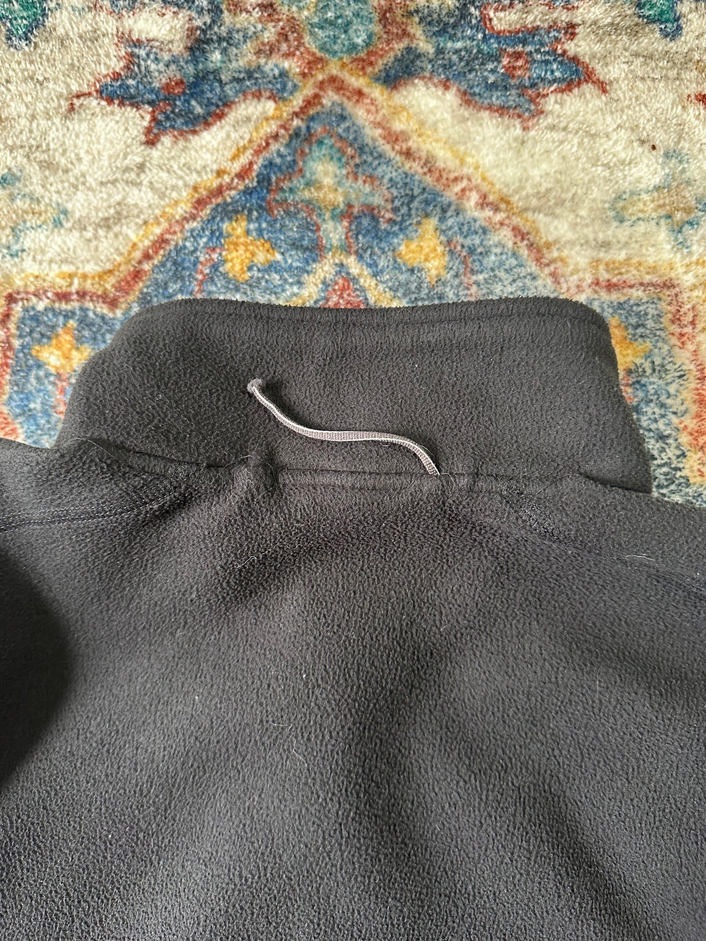 The North Face Black Zip-up Fleece - L
