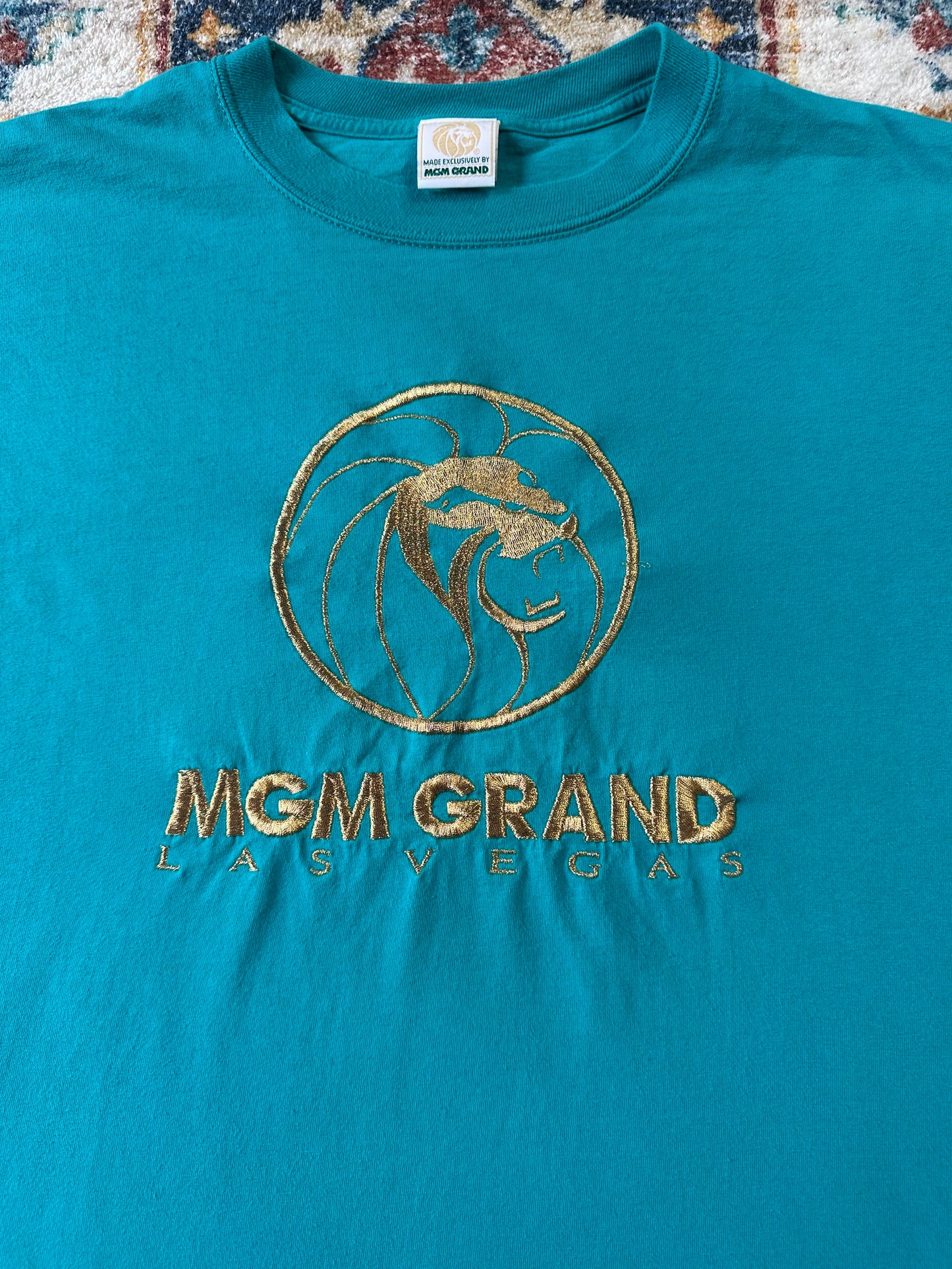 90s MGM Grand Logo T-shirt - L