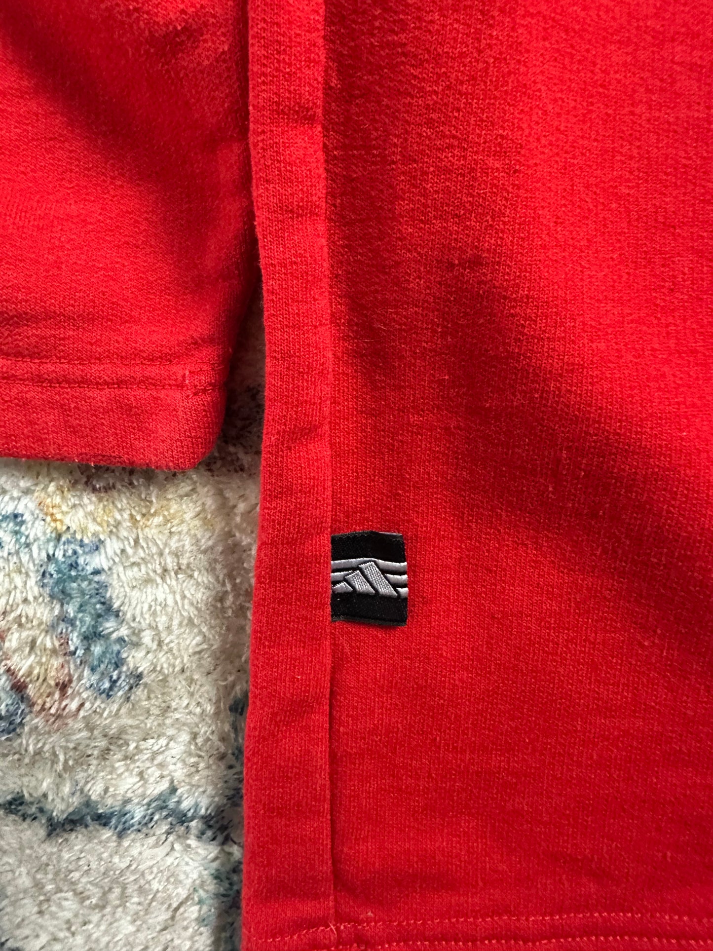 00s Adidas Logo Long Sleeve Shirt - M