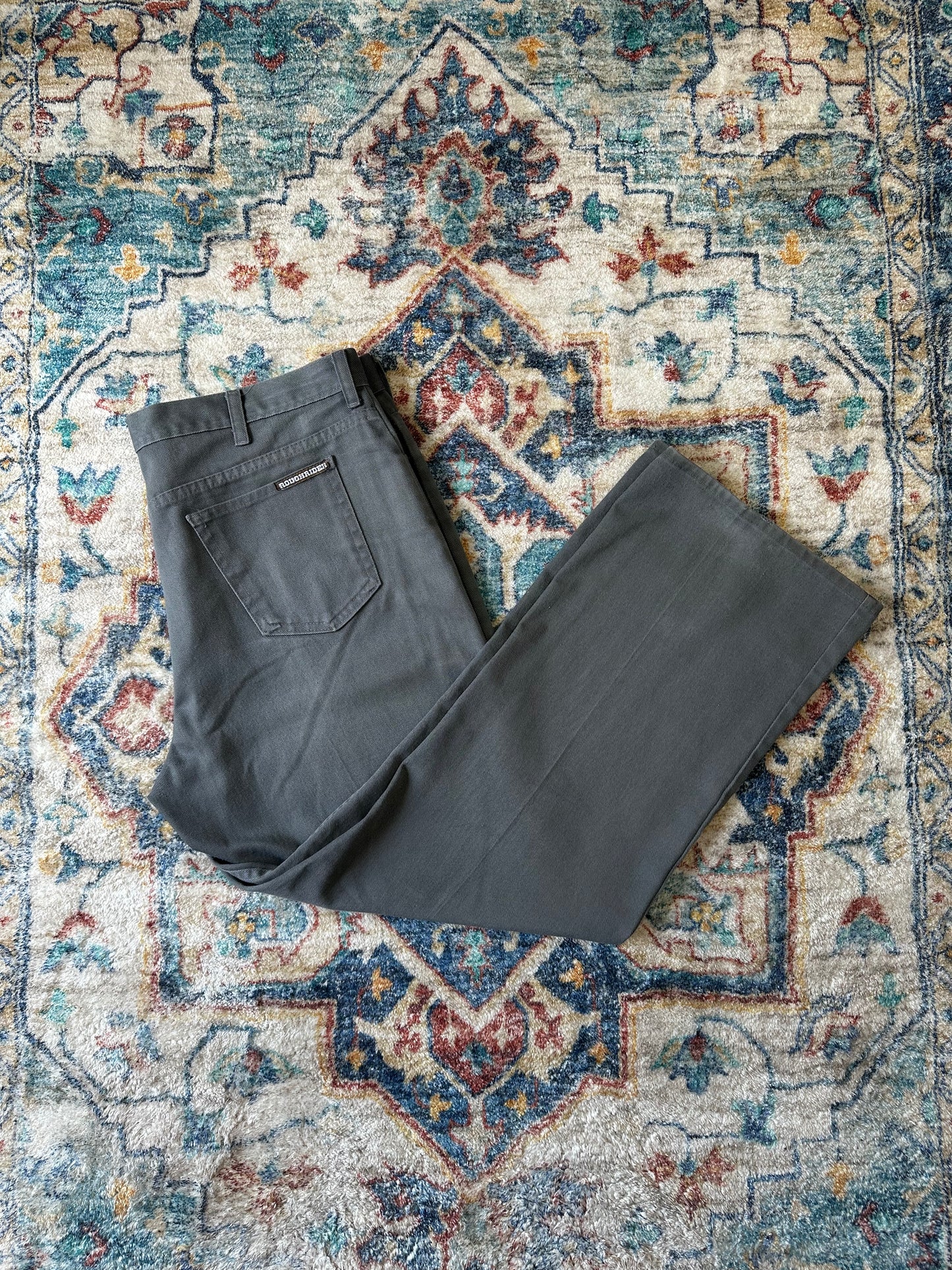 80s Roughrider Western Workwear Pants - 38