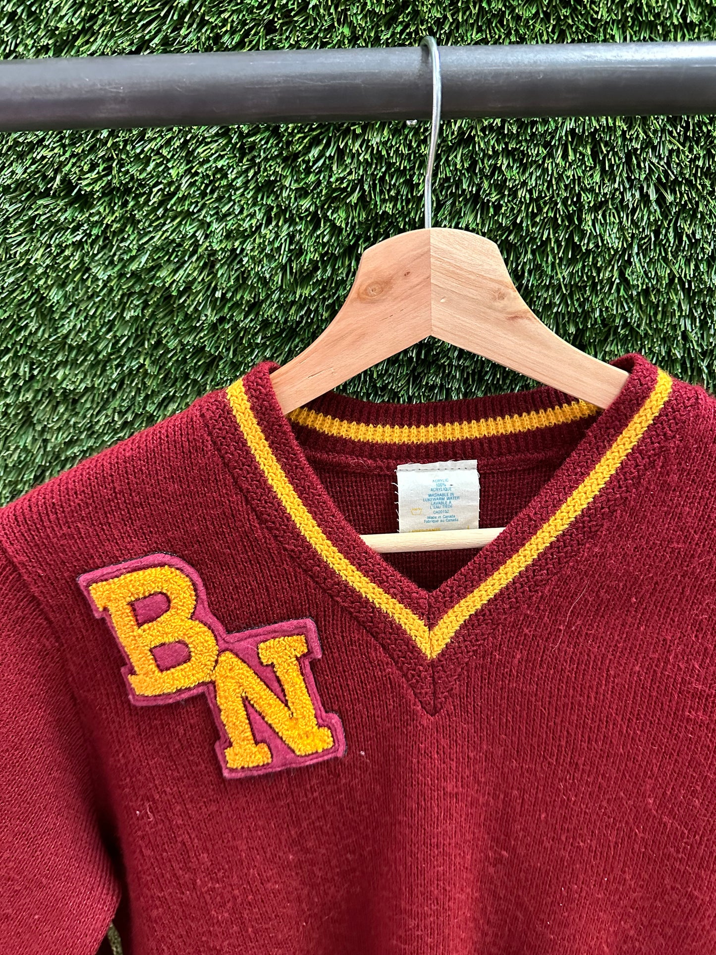 Vintage BN Collegiate Sweater - M