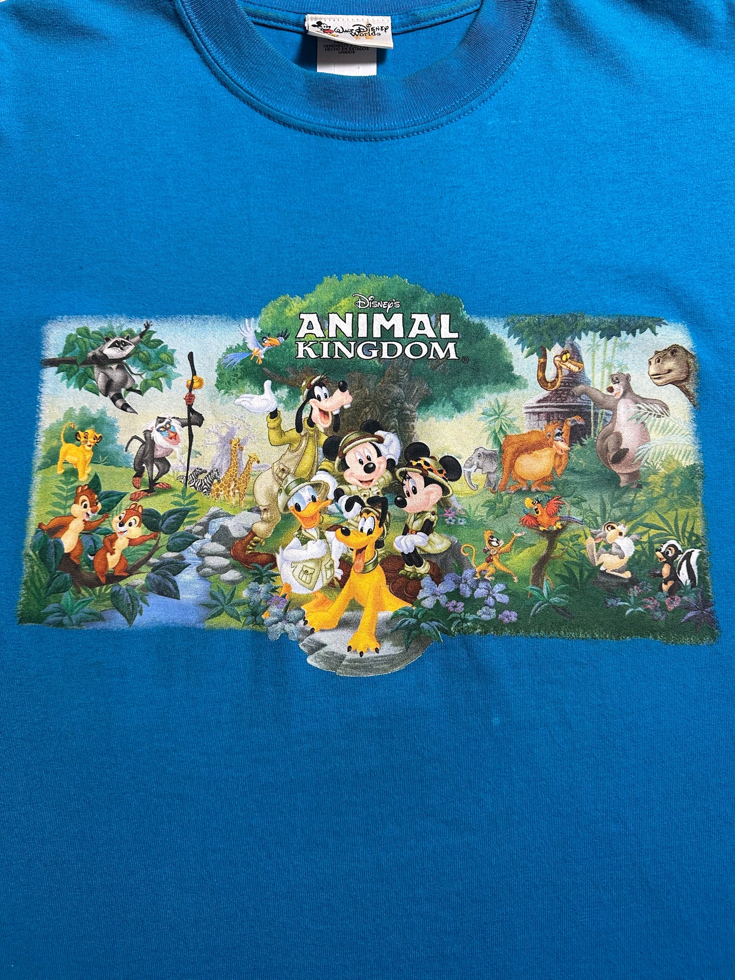 90s Disney Animal Kingdom T-shirt - M