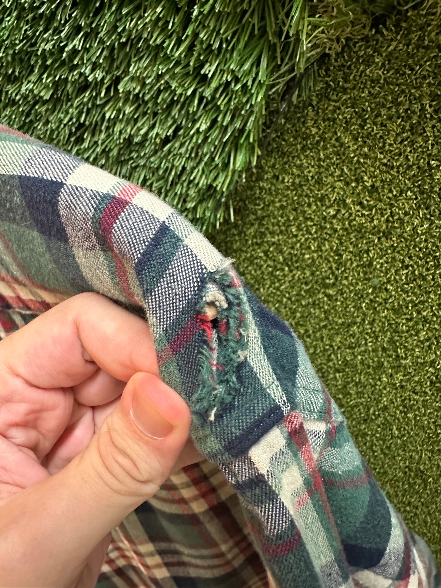 Vintage L.L Bean USA Made Plaid Flannel - L