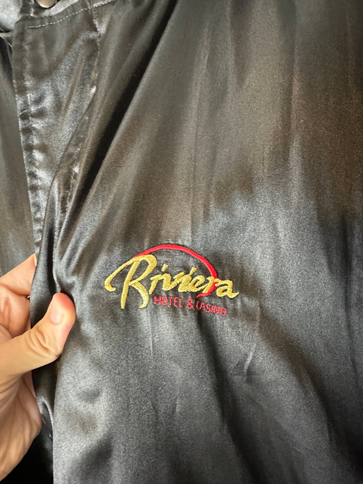 Vintage Riviera Hotel And Casino Satin Jacket - XXL