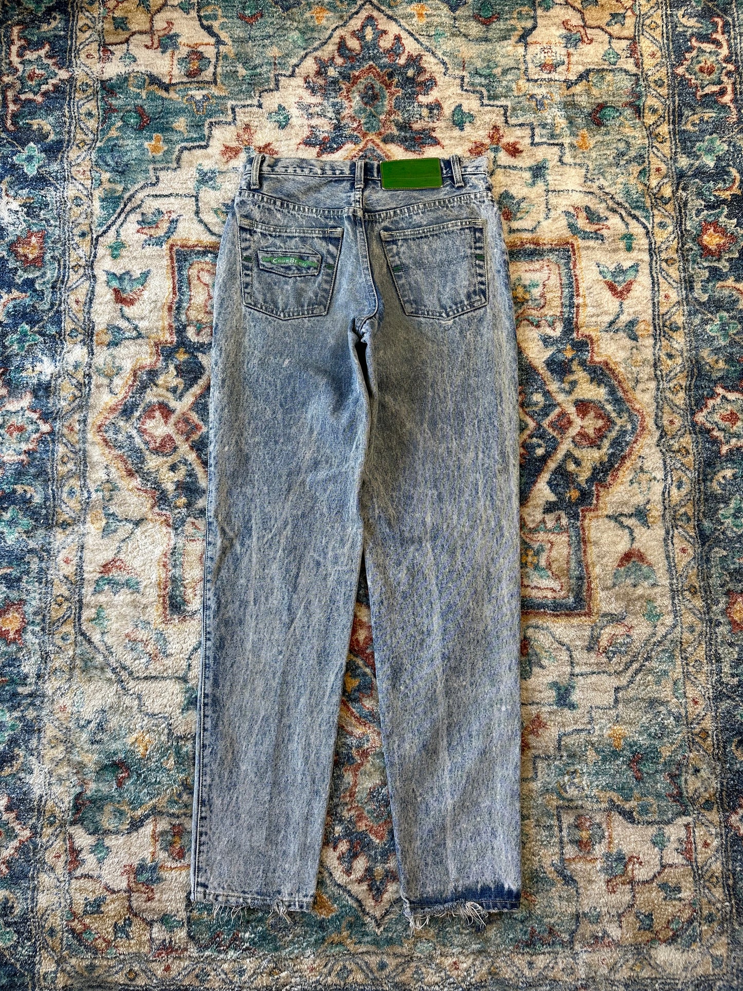 90s Code Bleu Acid Wash Jeans - 30