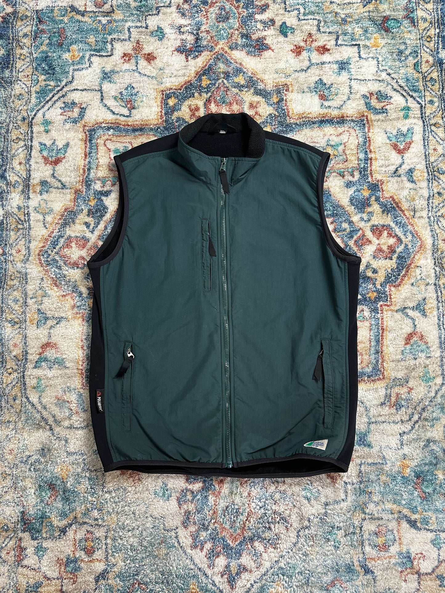 90s Mountain Equipment Co Polartec Zip-up Vest - L
