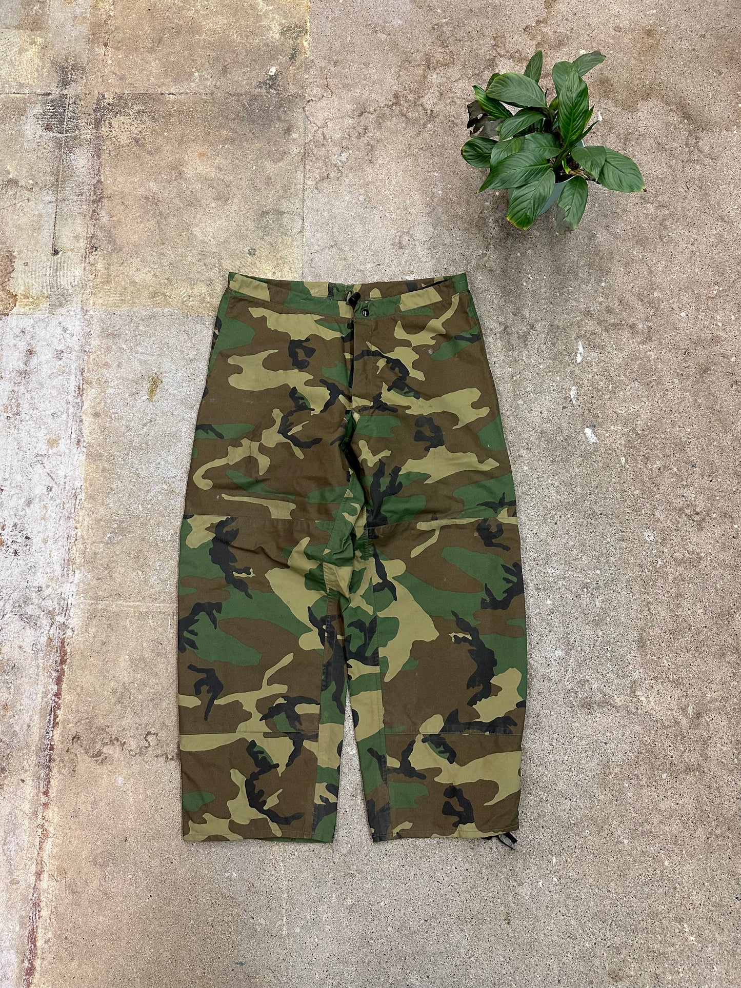 90s Military Gore-Tex Camouflage Pants - 32