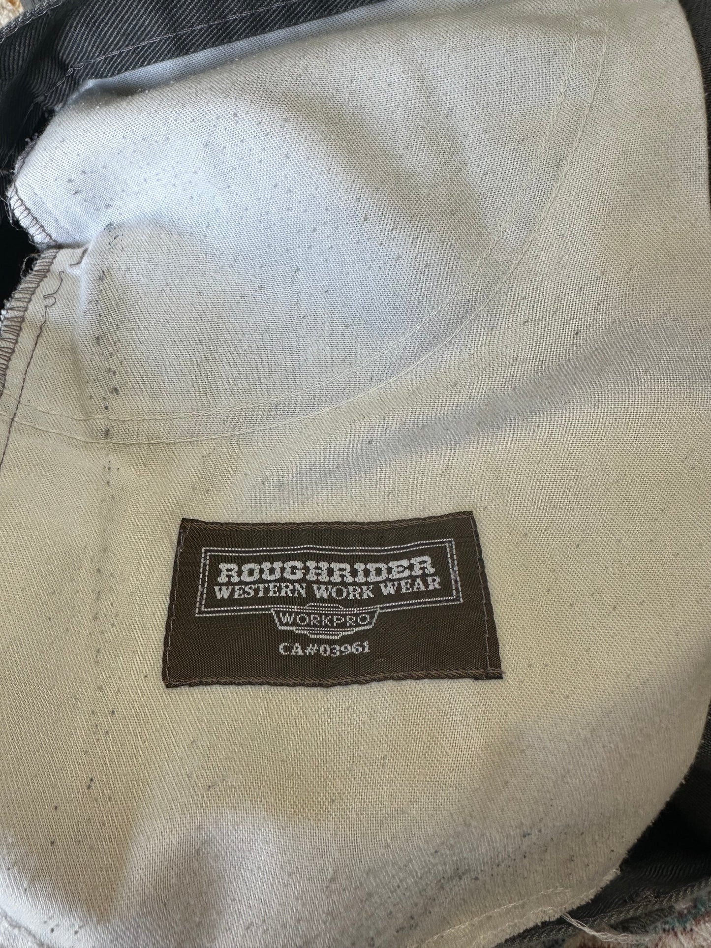 80s Roughrider Western Workwear Pants - 38